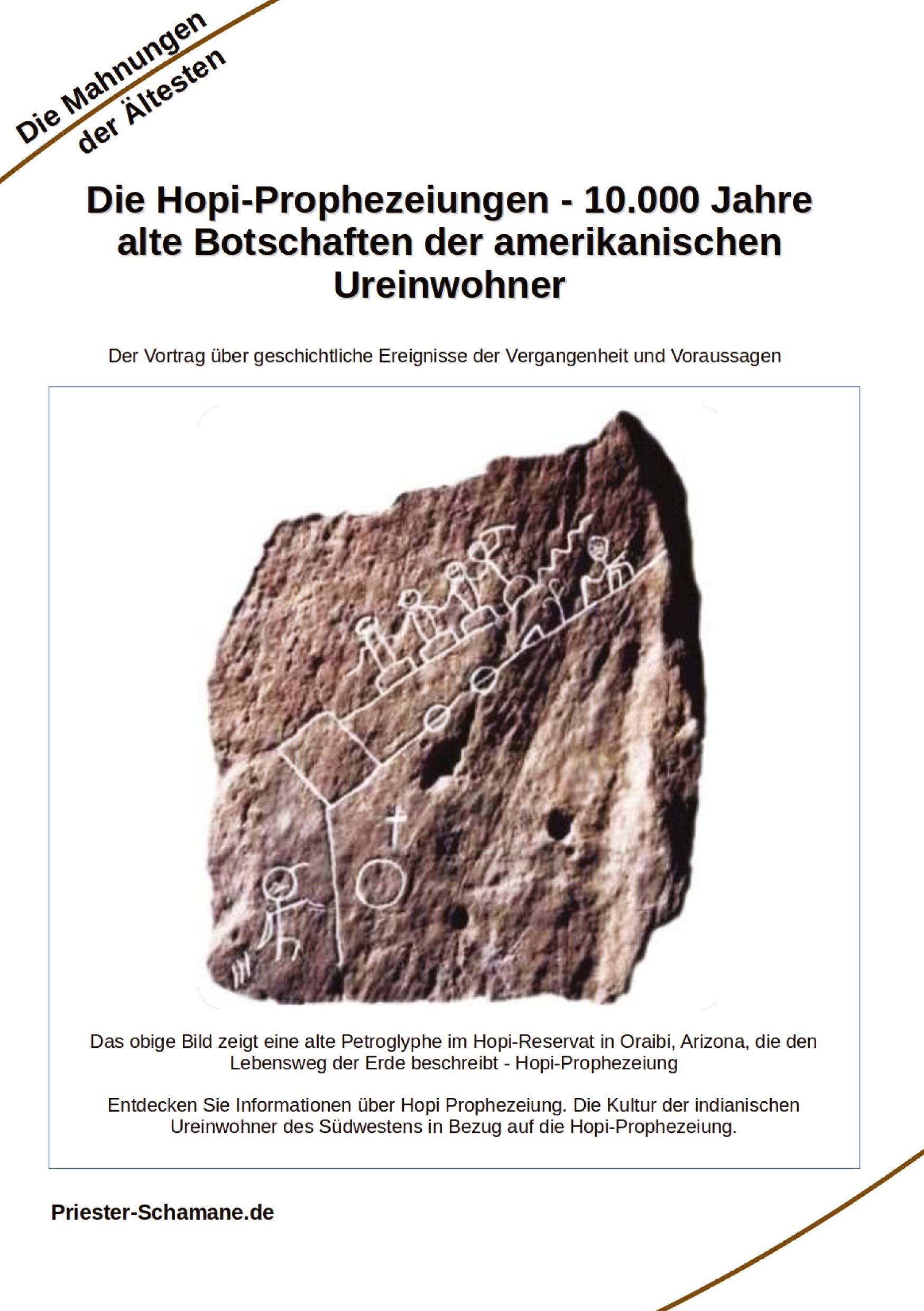 Vorderes Coverbild Die Hopi-Prophezeiungen - 10.000 Jahre alte Botschaften der amerikanischen Ureinwohner