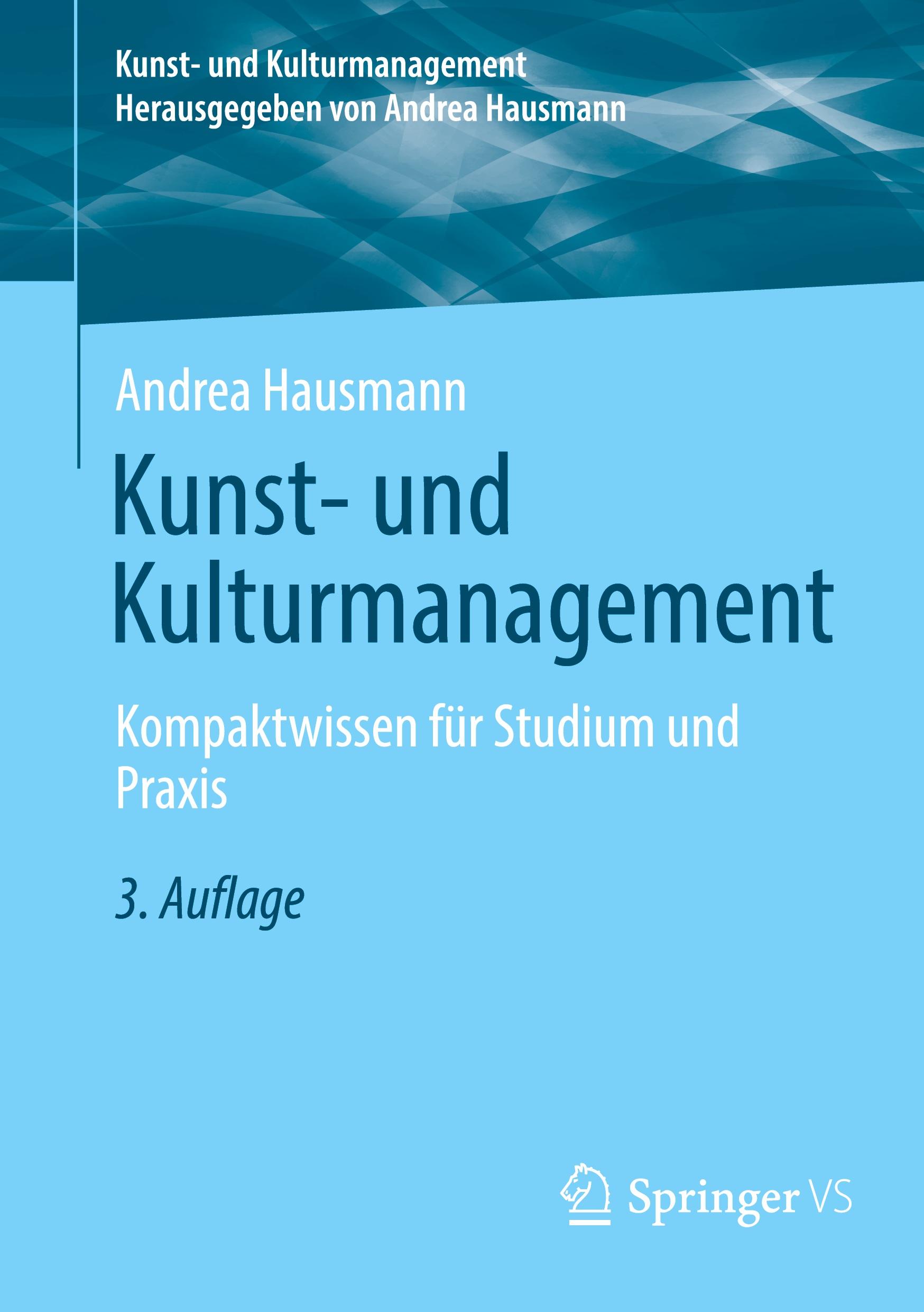 Vorderes Coverbild Kunst- und Kulturmanagement