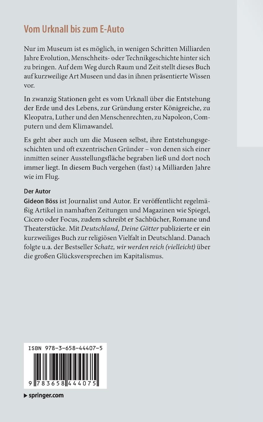 Rückseitencover Vom Urknall bis zum E-Auto