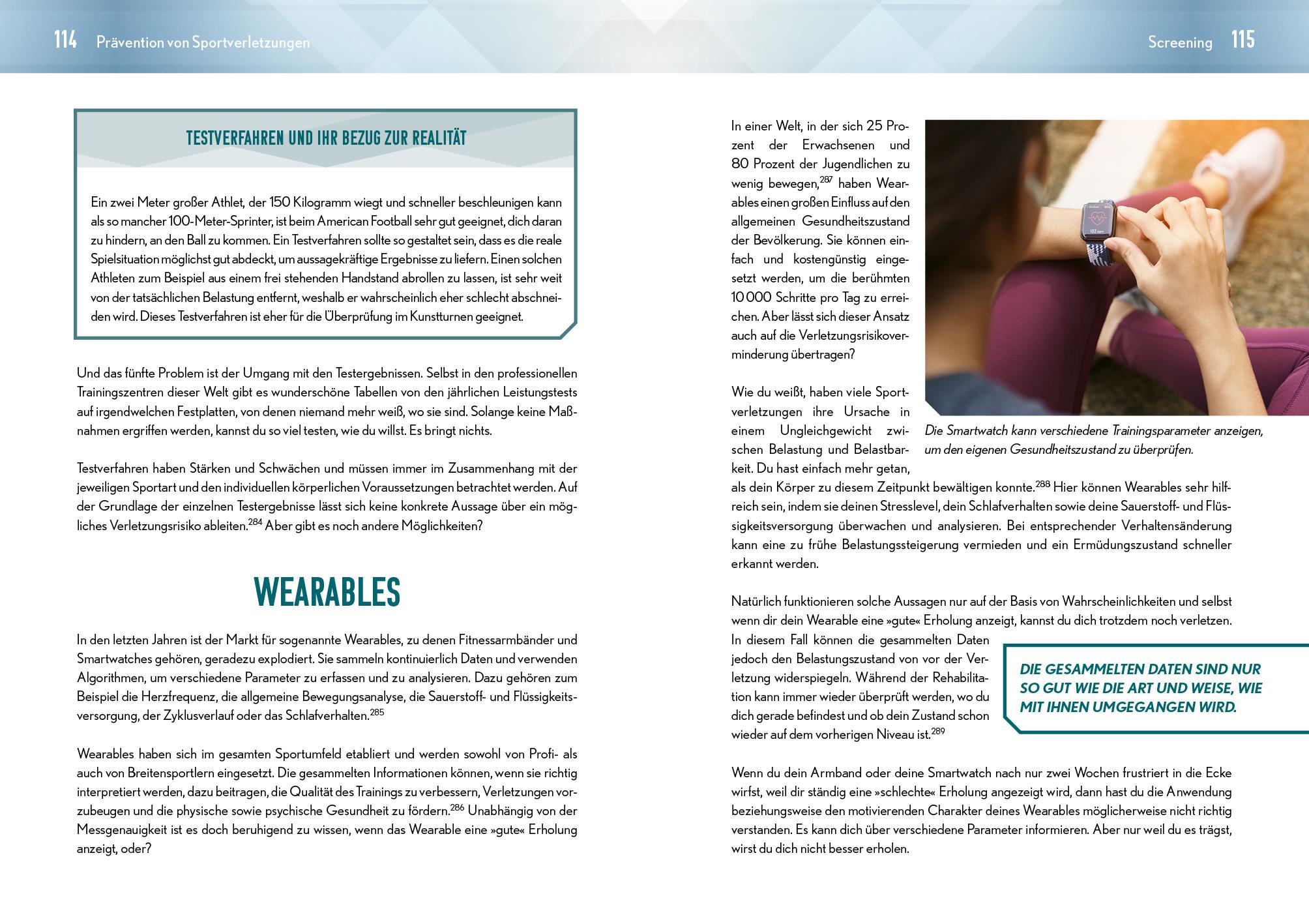 Beispielinhalt (Bild) Back in the game - dein Programm für den optimalen Wiedereinstieg