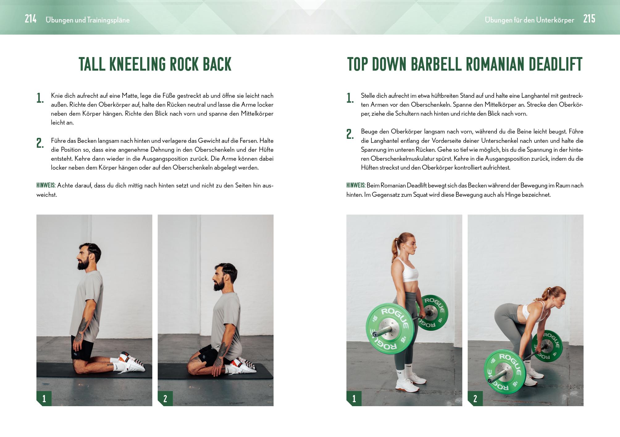 Beispielinhalt (Bild) Back in the game - dein Programm für den optimalen Wiedereinstieg