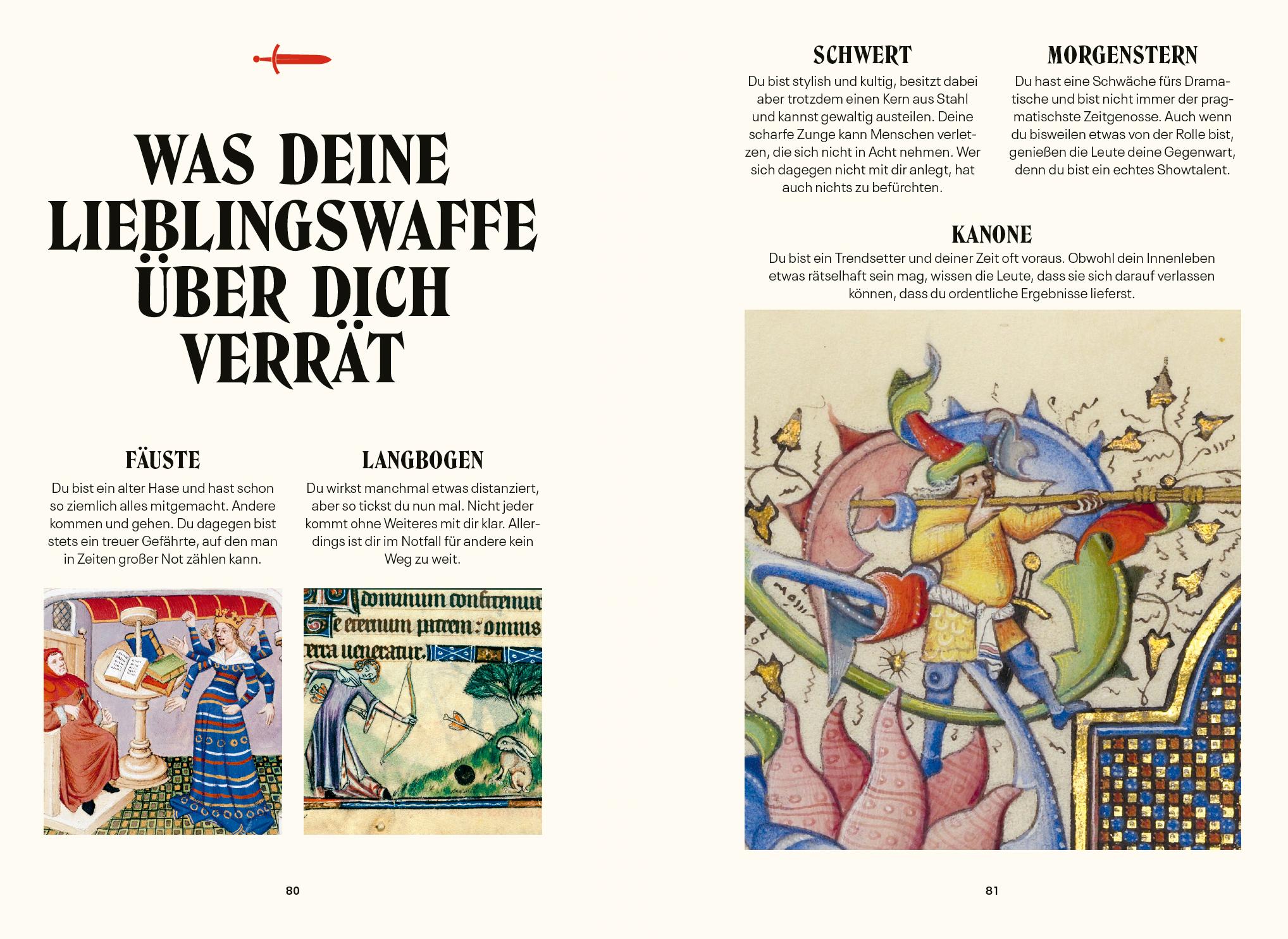 Beispielinhalt (Bild) Ritter, Fräulein, Ungeheuer oder einfach durchgeknalltes Mittelalter