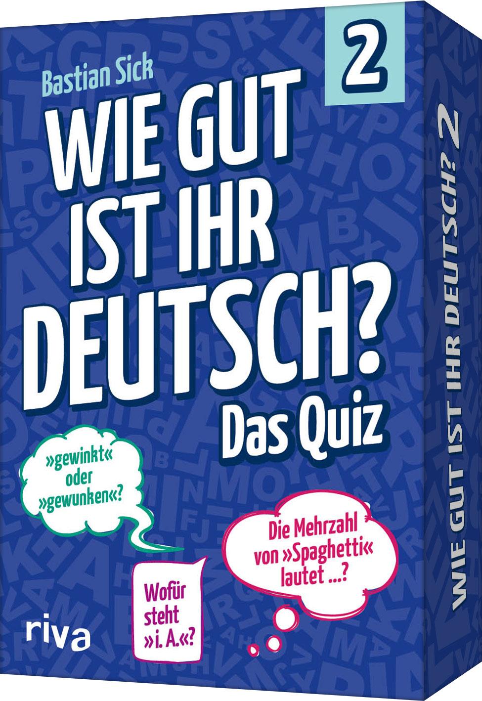 Vorderes Coverbild Wie gut ist Ihr Deutsch? - Das Quiz 2