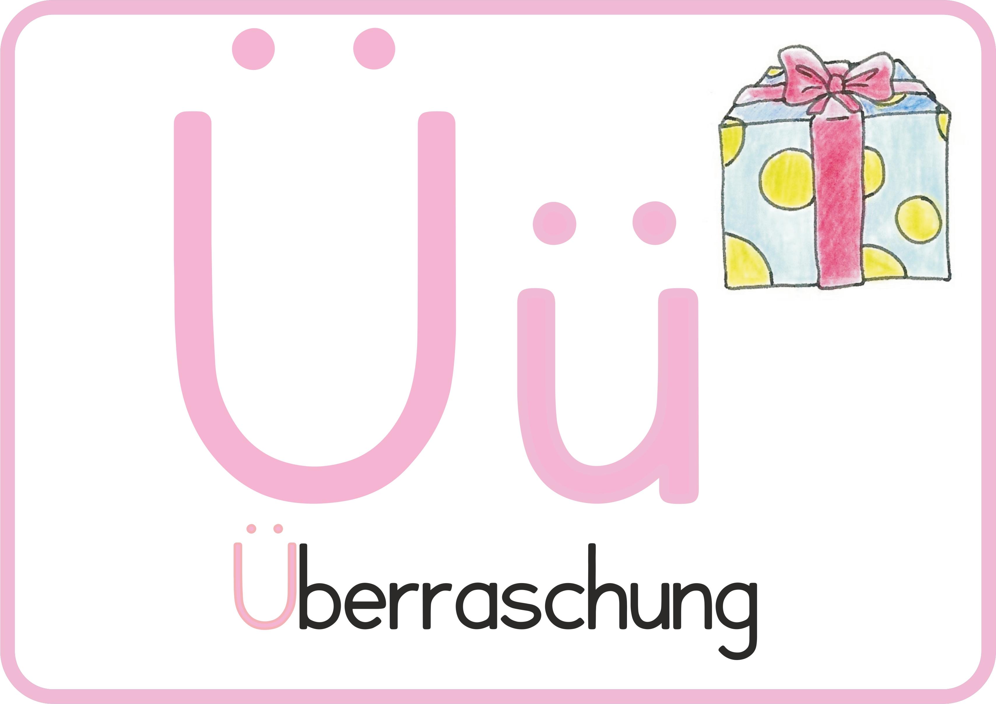 Beispielinhalt (Bild) Mein buntes Kinder-ABC Druckschrift mit Umlauten, Doppellauten und Sp, St, Sch und Pf