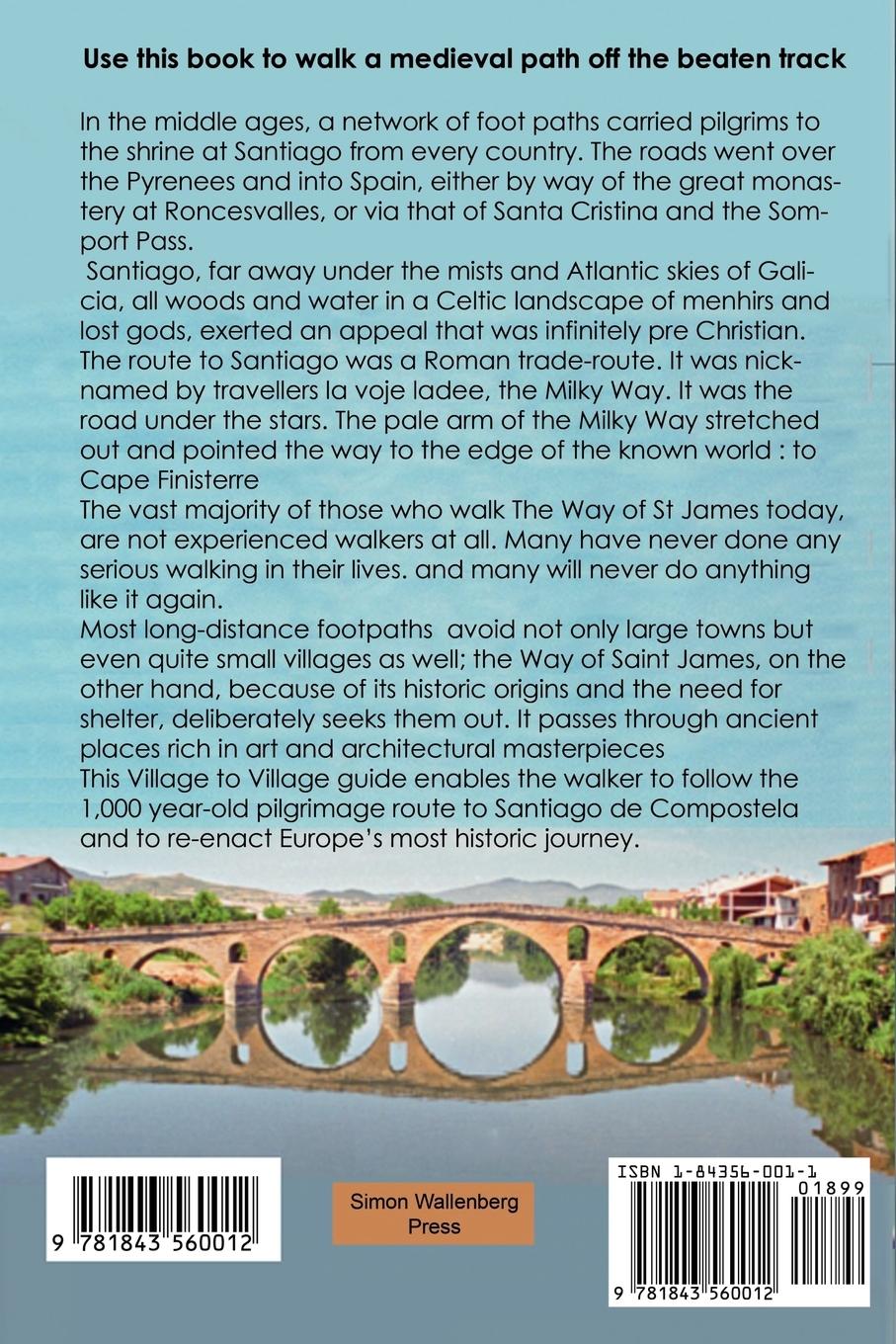 Rückseitencover The Village to Village Guide to the Camino Santiago (the Pilgrimage of St James)