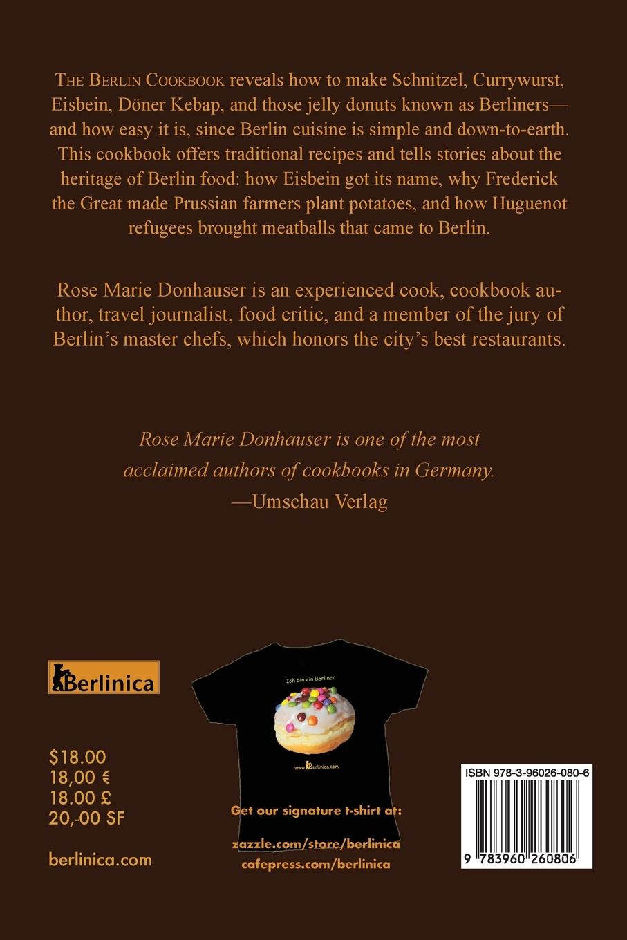 Rückseitencover The Berlin Cookbook