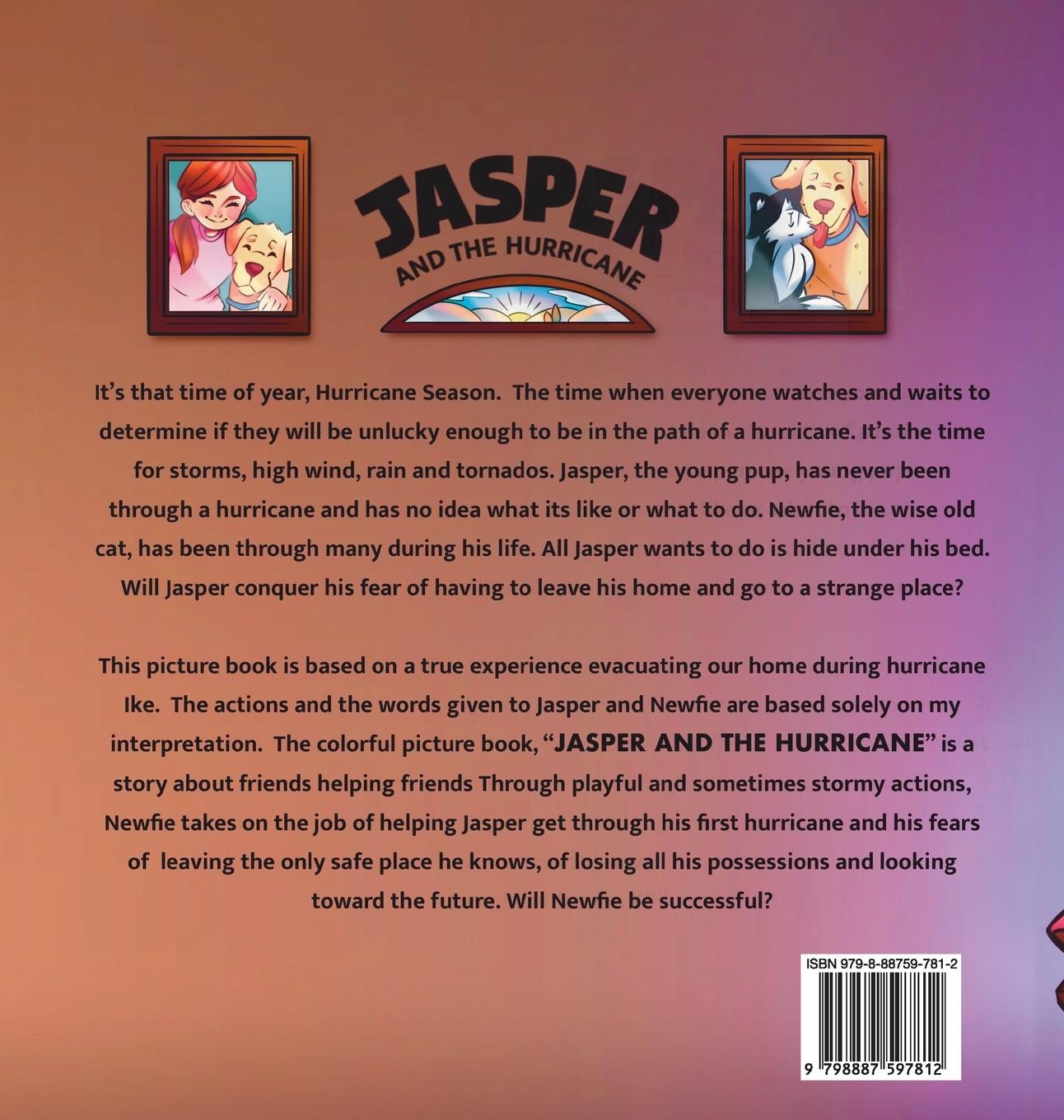 Rückseitencover Jasper and the Hurricane