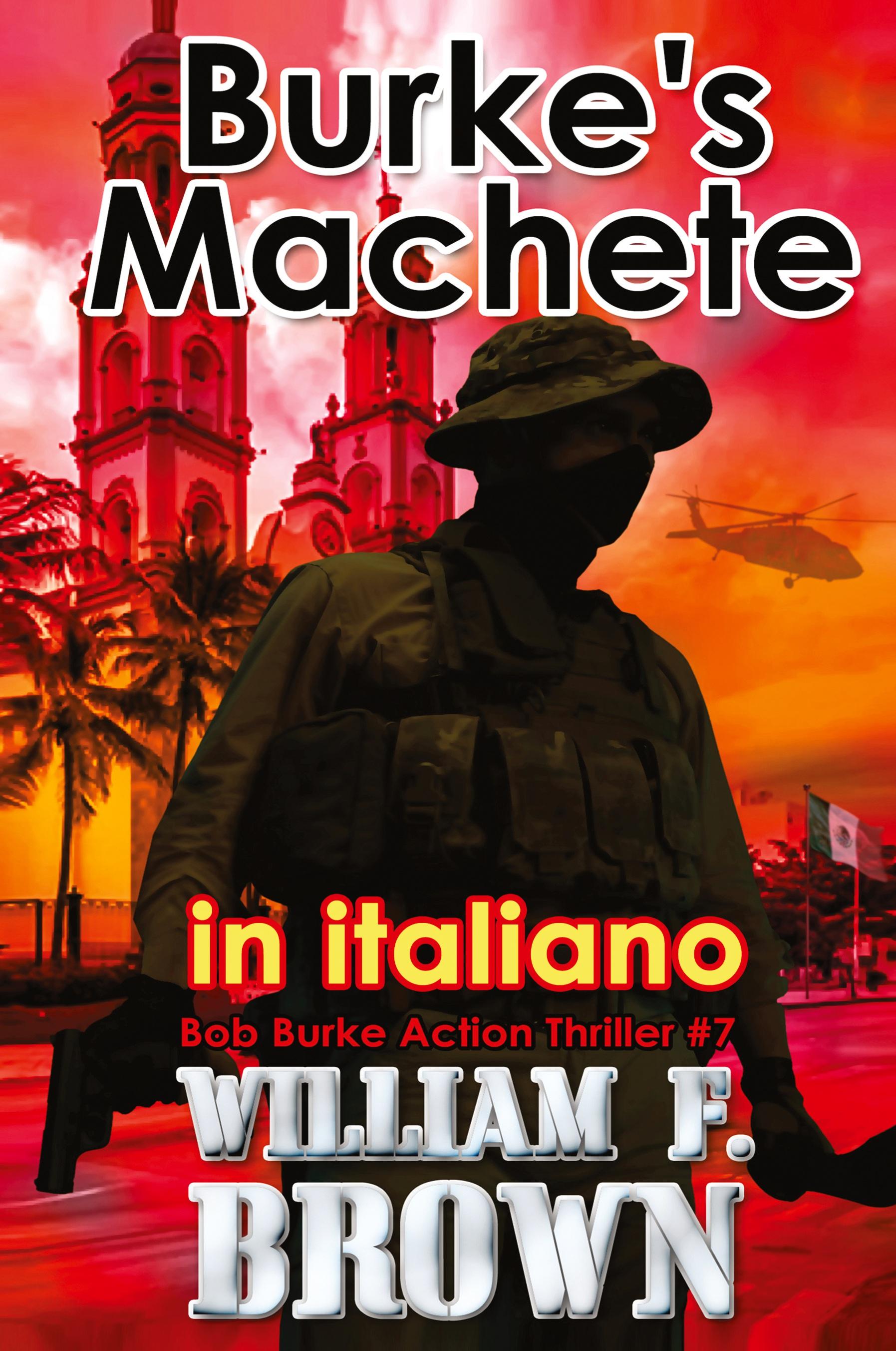 Vorderes Coverbild Burke's Machete, in italiano