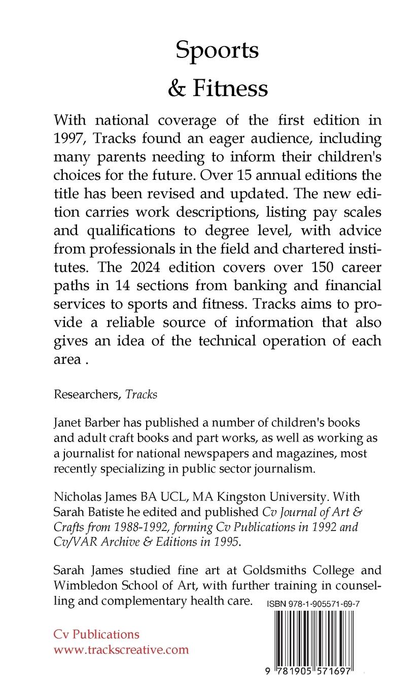 Rückseitencover Tracks Directory 5 Career Paths UK with AI supplement