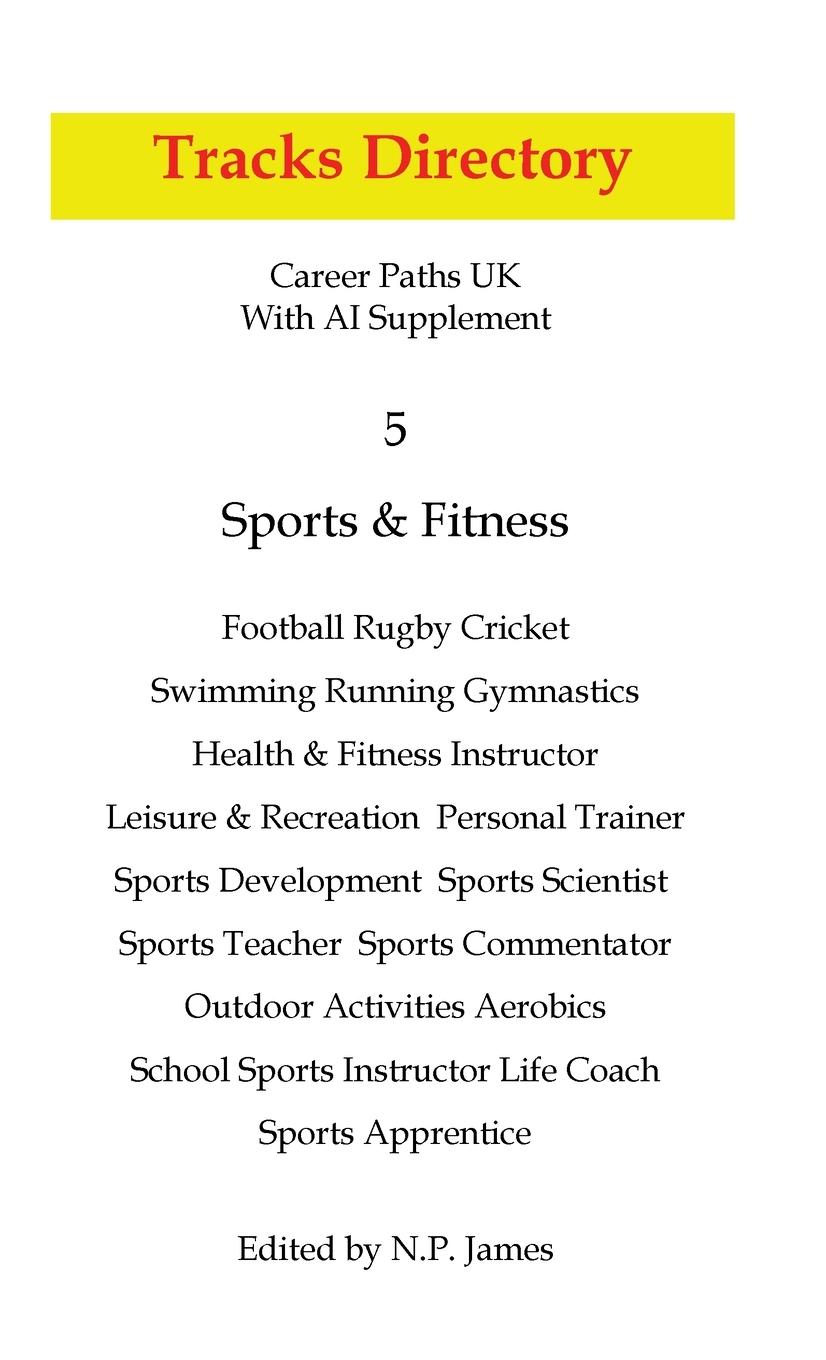 Vorderes Coverbild Tracks Directory 5 Career Paths UK with AI supplement