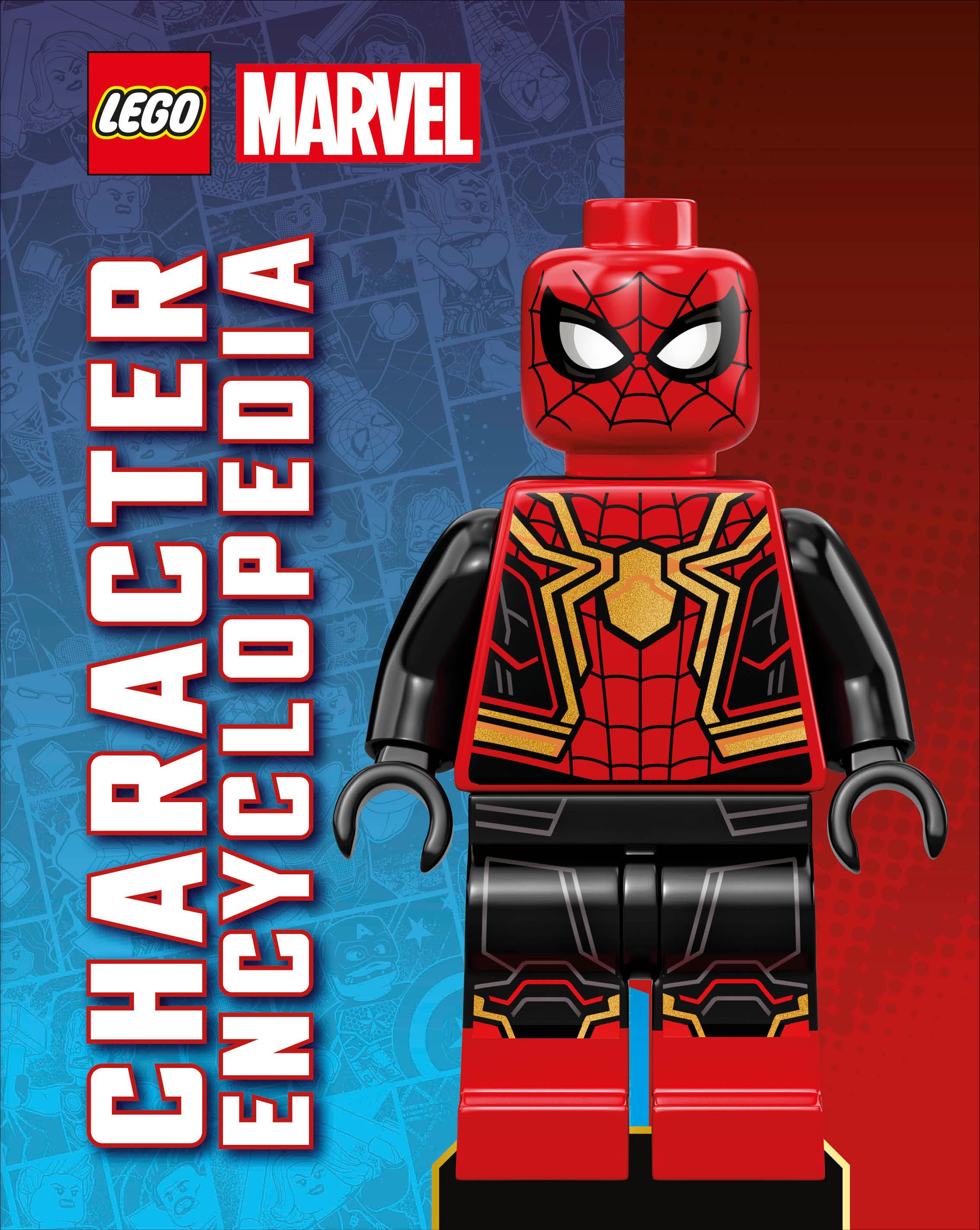 Vorderes Coverbild Lego Marvel Character Encyclopedia (Library Edition)