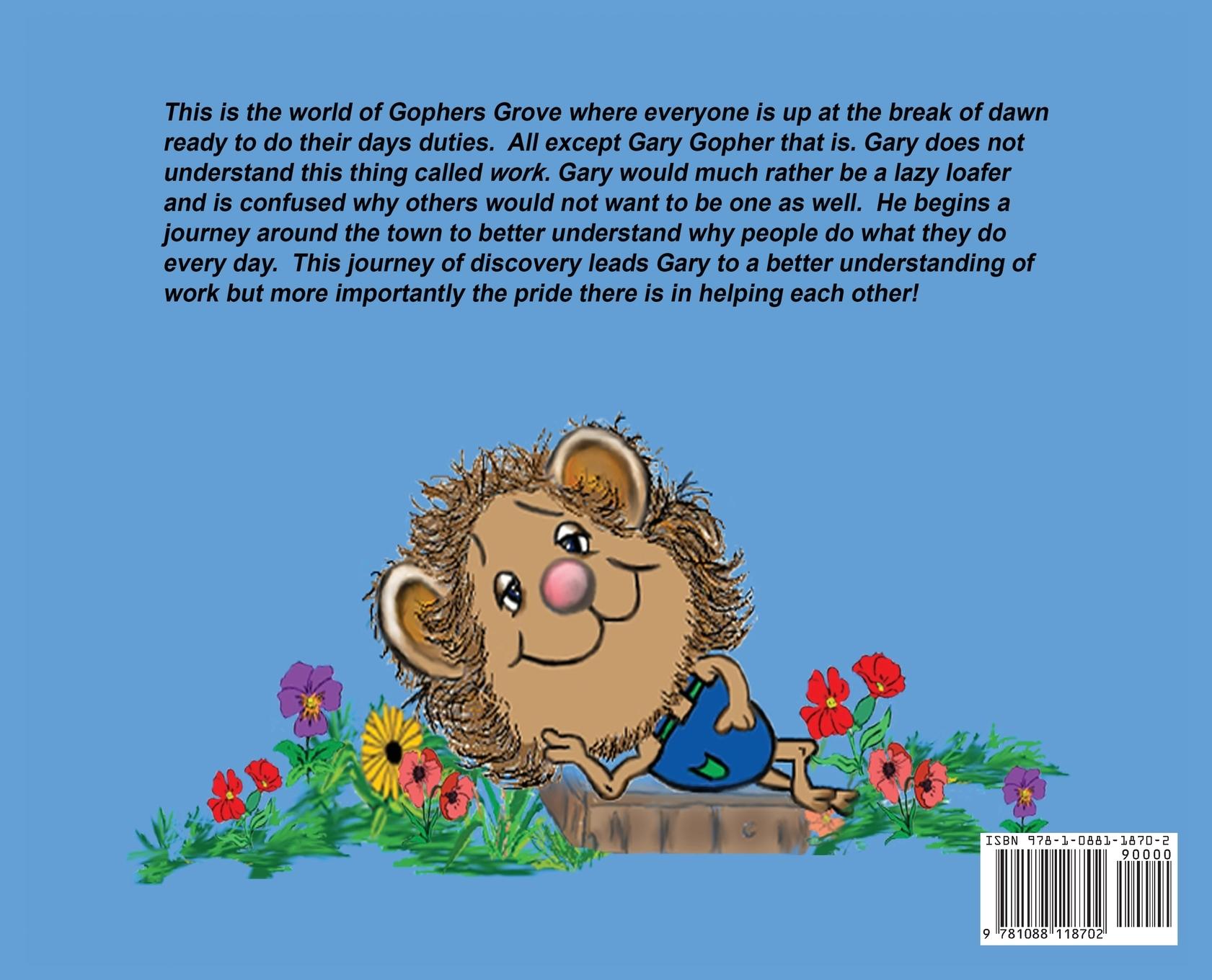 Rückseitencover Gary Gopher the Lazy Loafer