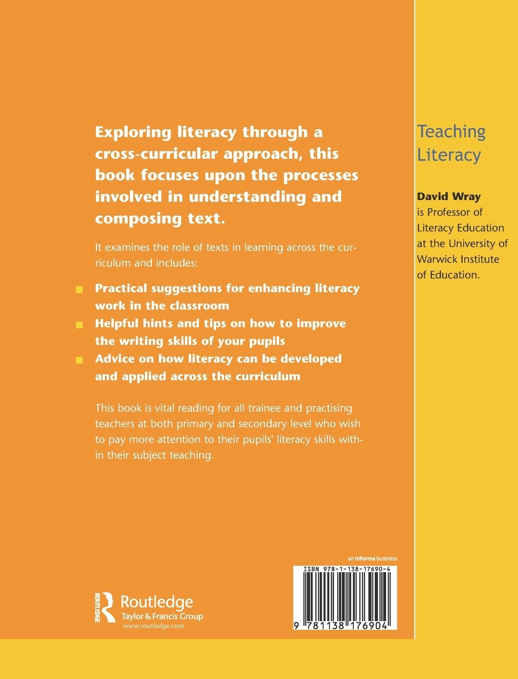 Rückseitencover Teaching and Learning Literacy