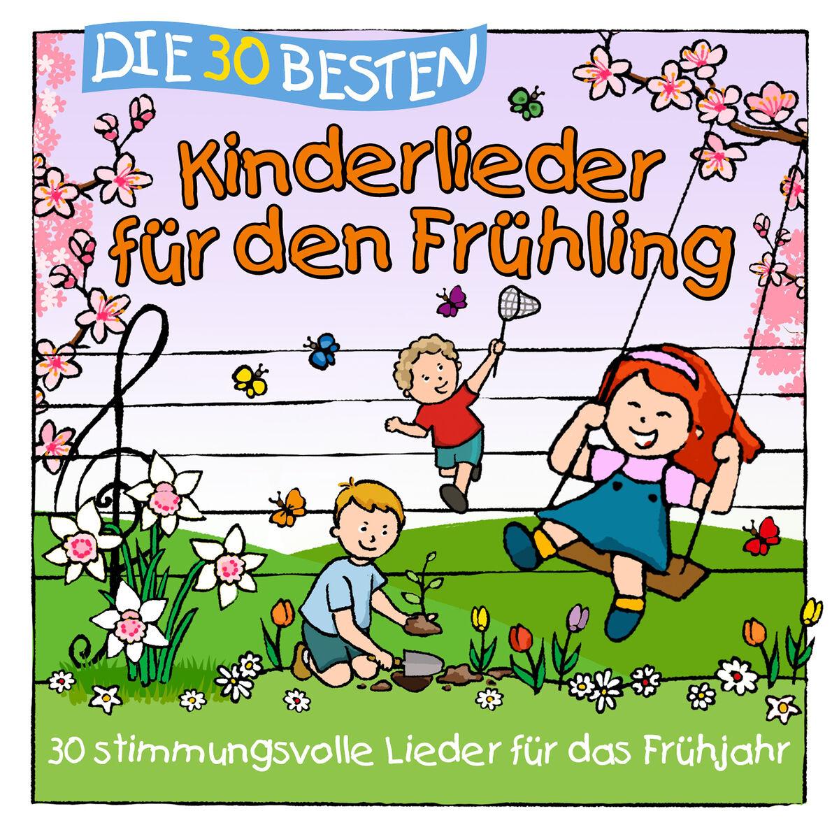 Vorderes Coverbild Die 30 besten Kinderlieder für den Frühling