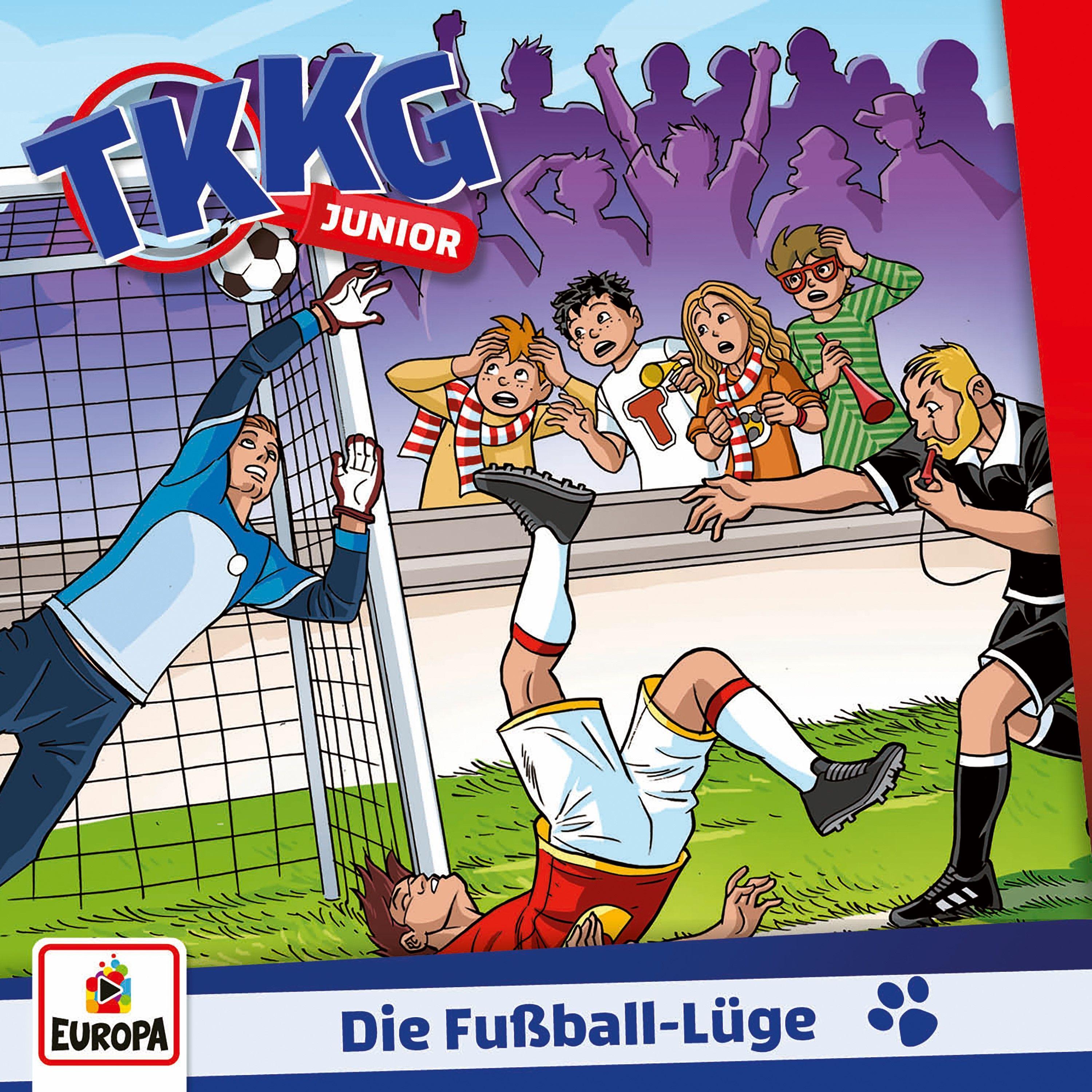 Vorderes Coverbild TKKG Junior - Die Fußball-Lüge