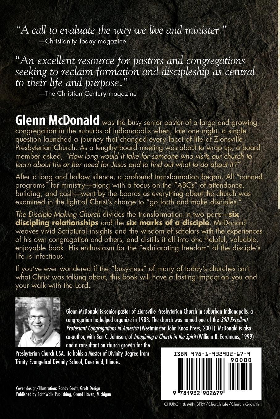 Rückseitencover DISCIPLE MAKING CHURCH, THE