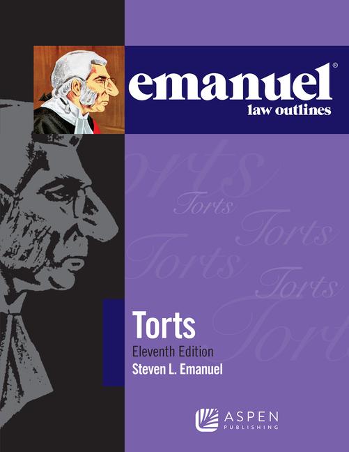 Vorderes Coverbild Emanuel Law Outlines for Torts