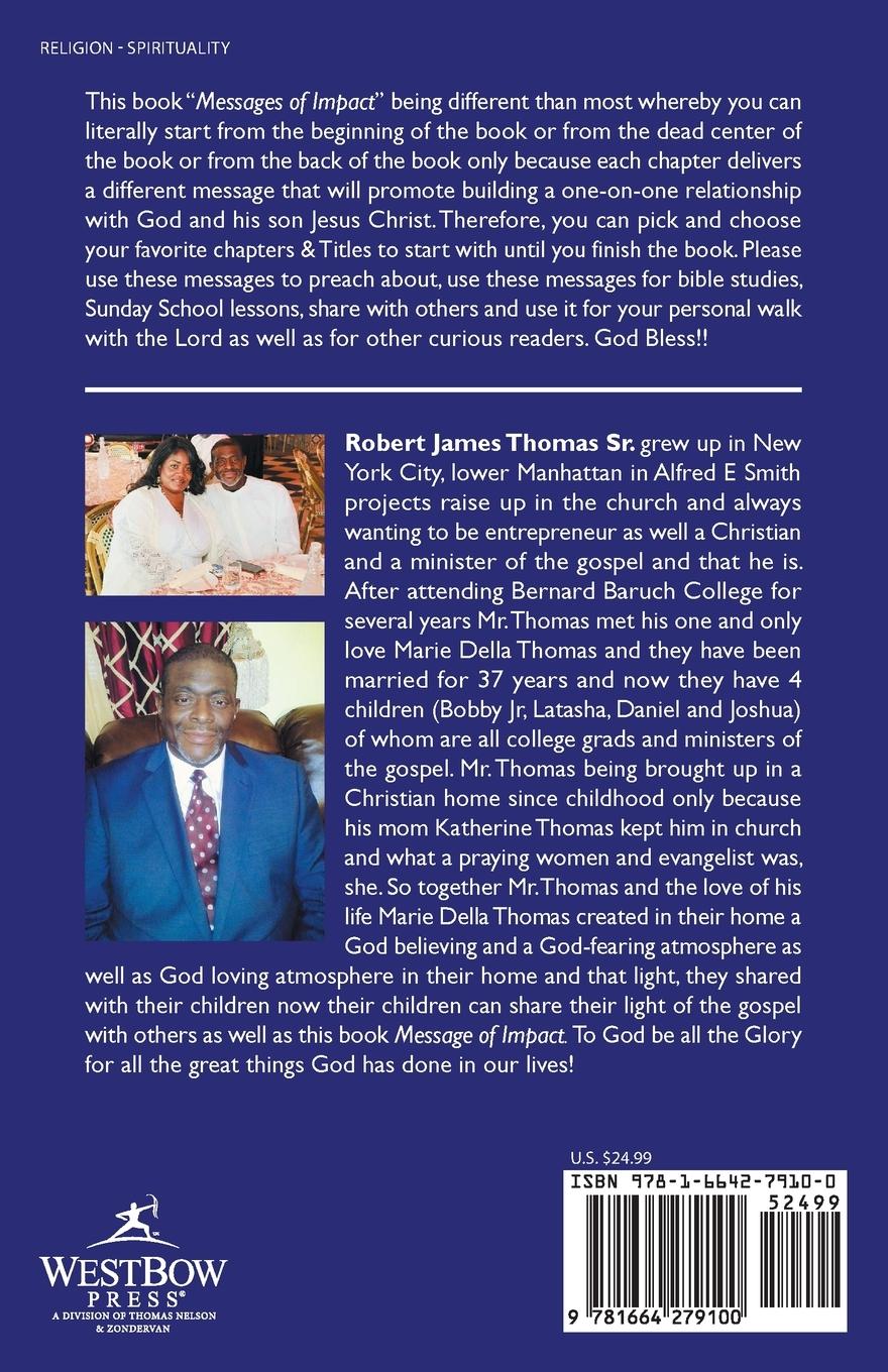 Rückseitencover MESSAGES OF IMPACT