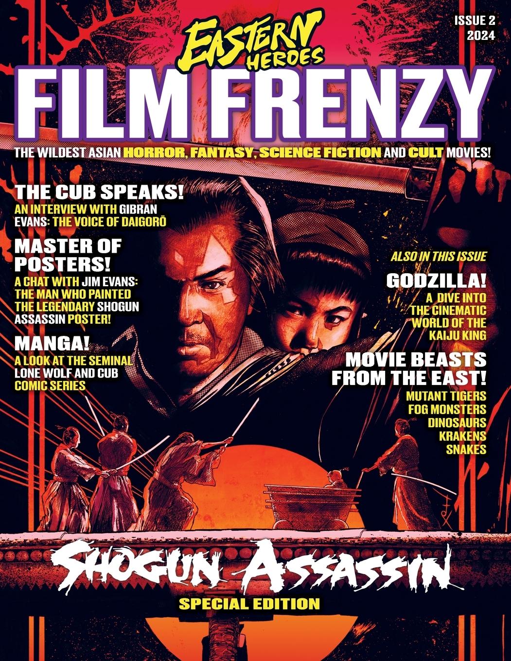 Vorderes Coverbild EASTERN HEROES FILM FRENZY NO2 VARIANT SOFTBACK EDITION