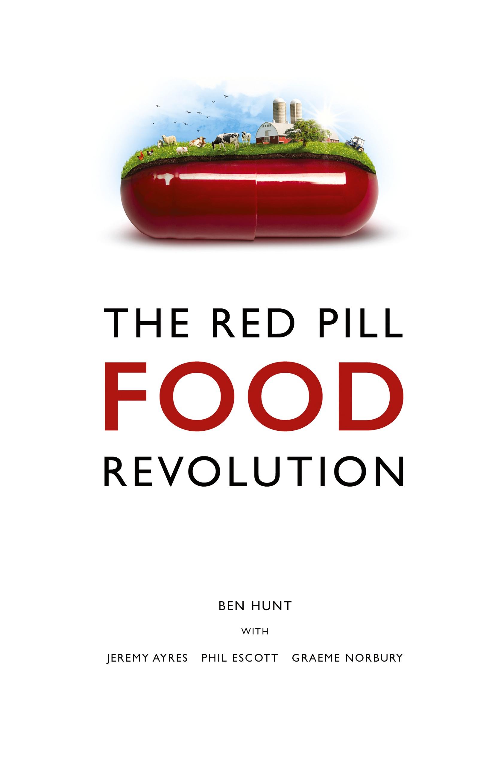 Vorderes Coverbild The Red Pill Food Revolution