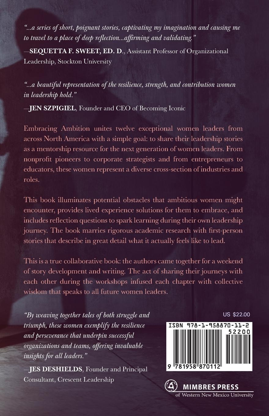 Rückseitencover Embracing Ambition
