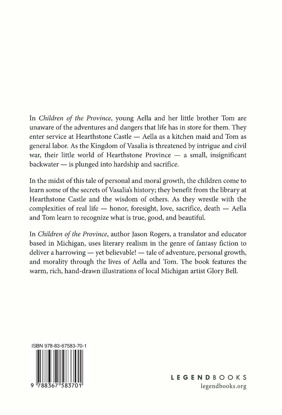 Rückseitencover Children of the Province