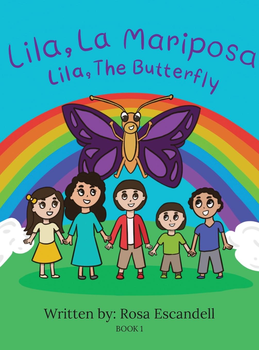 Vorderes Coverbild Lila, La Mariposa Lila, The Butterfly Book 1