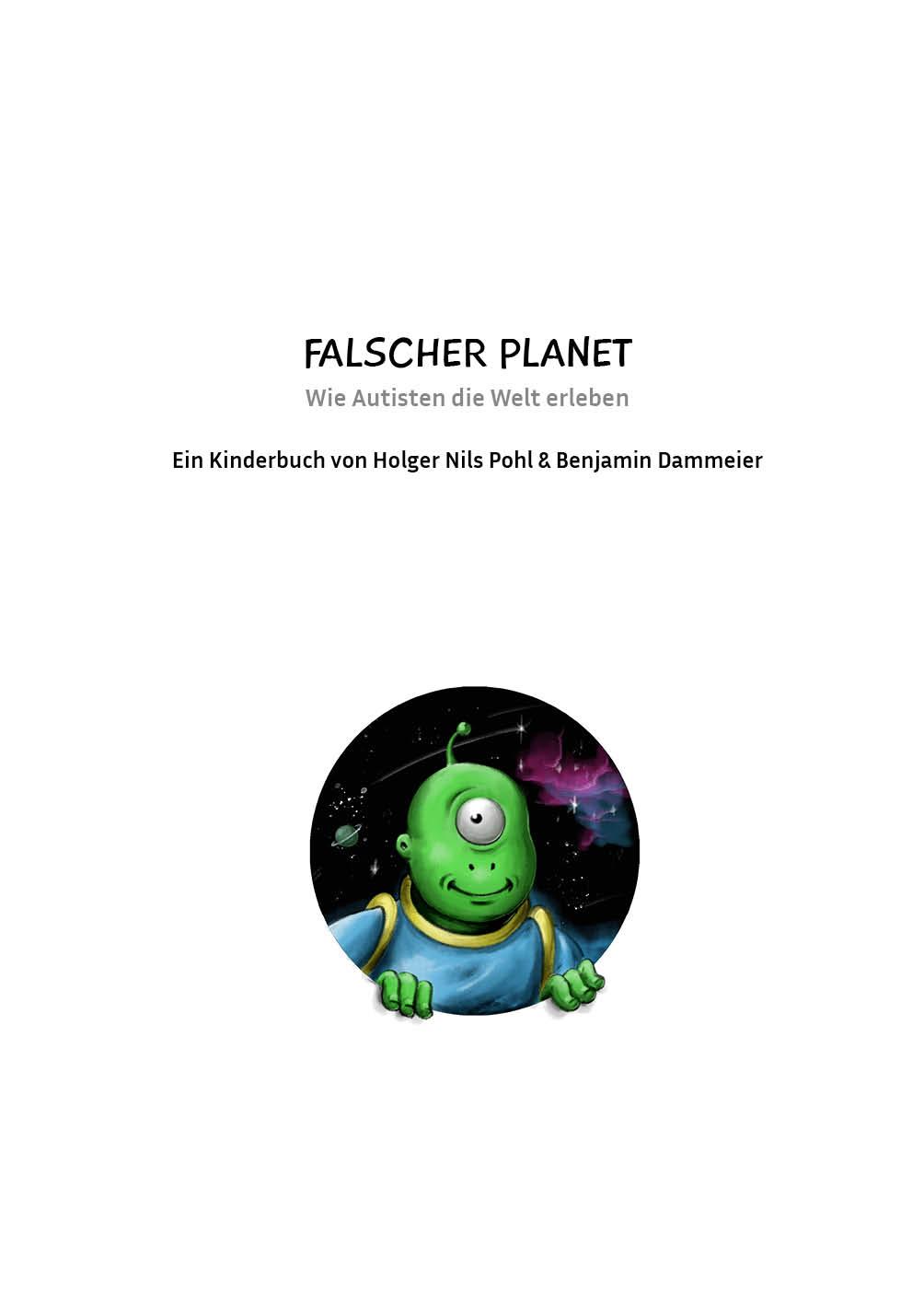 Beispielinhalt (Bild) Falscher Planet