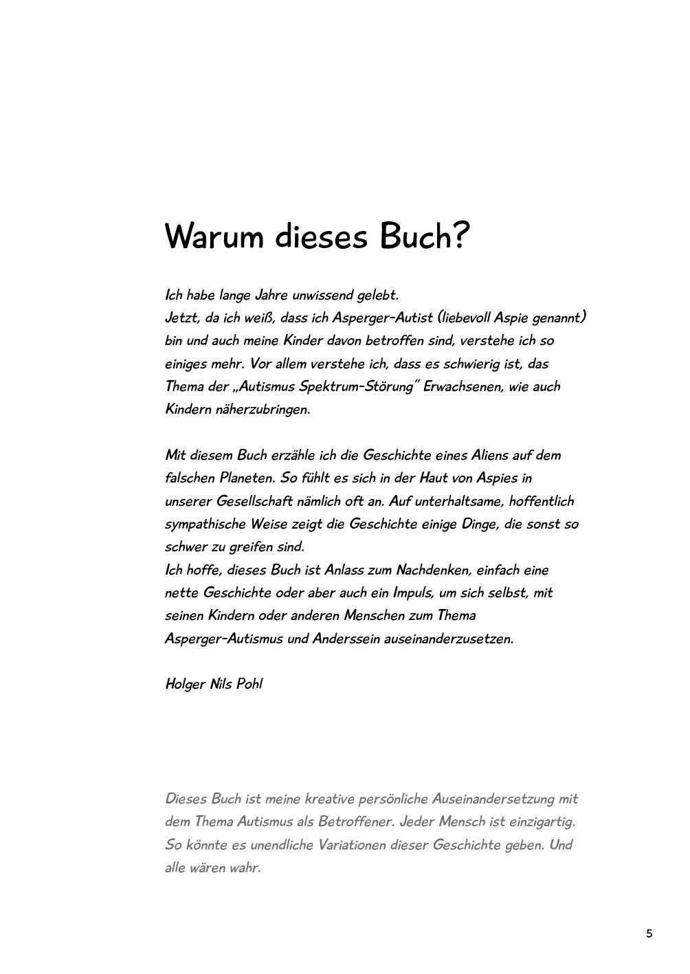 Beispielinhalt (Bild) Falscher Planet