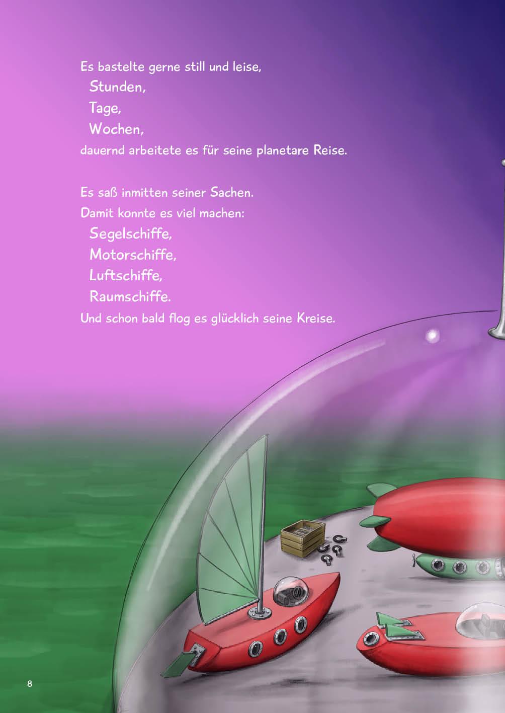 Beispielinhalt (Bild) Falscher Planet