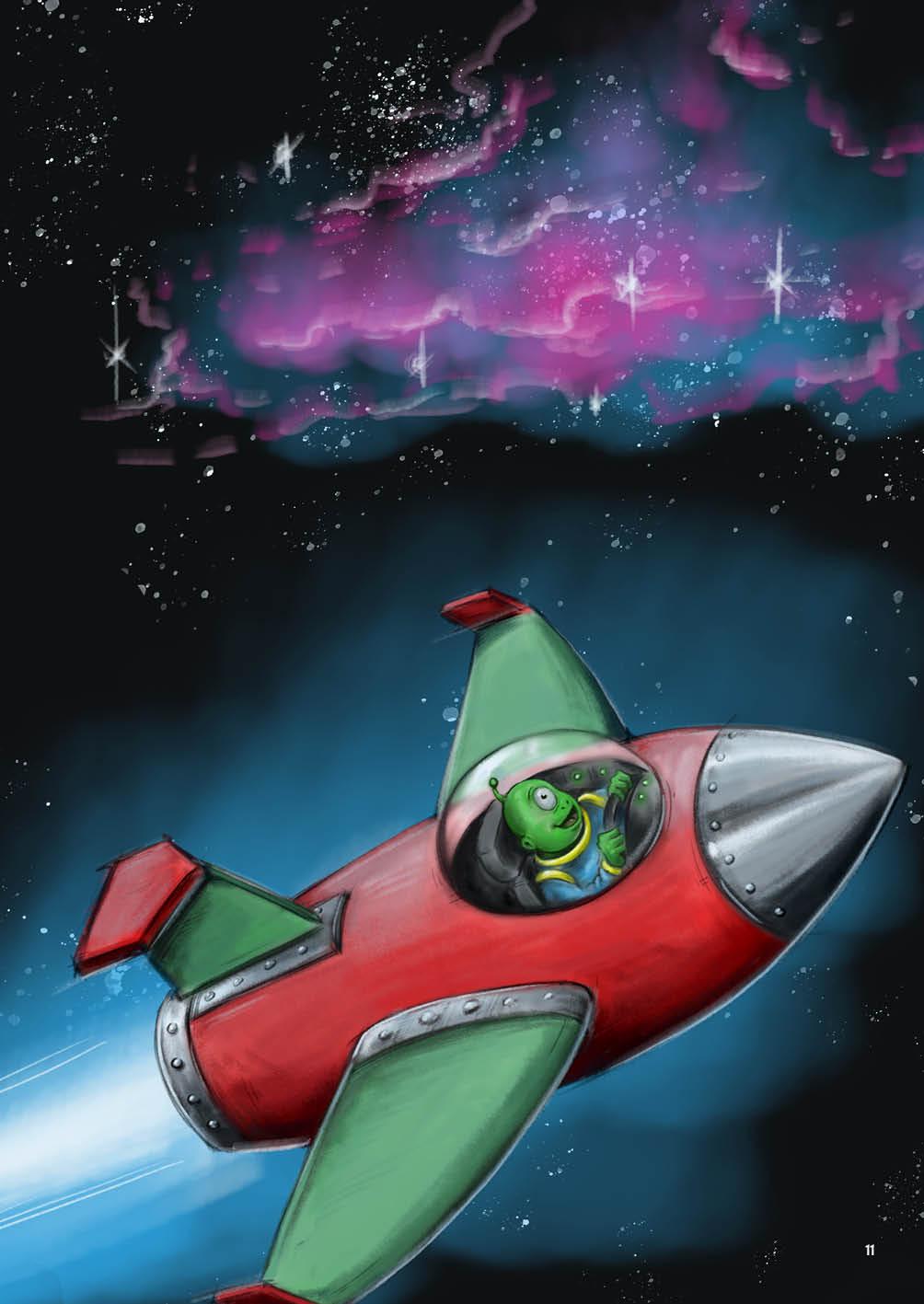 Beispielinhalt (Bild) Falscher Planet