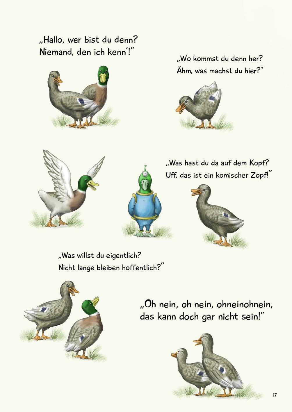 Beispielinhalt (Bild) Falscher Planet