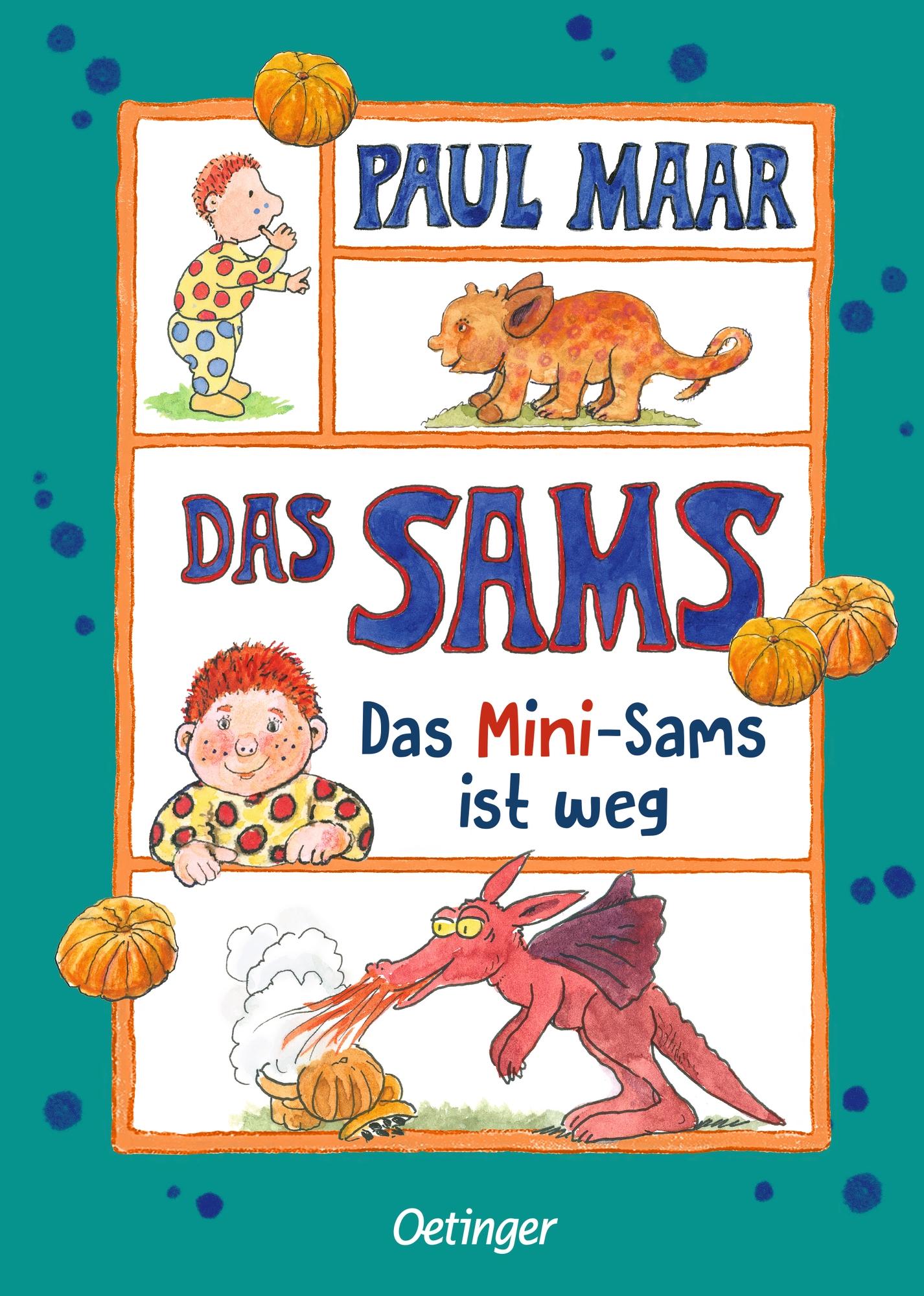 Vorderes Coverbild Das Sams 12. Das Mini-Sams ist weg