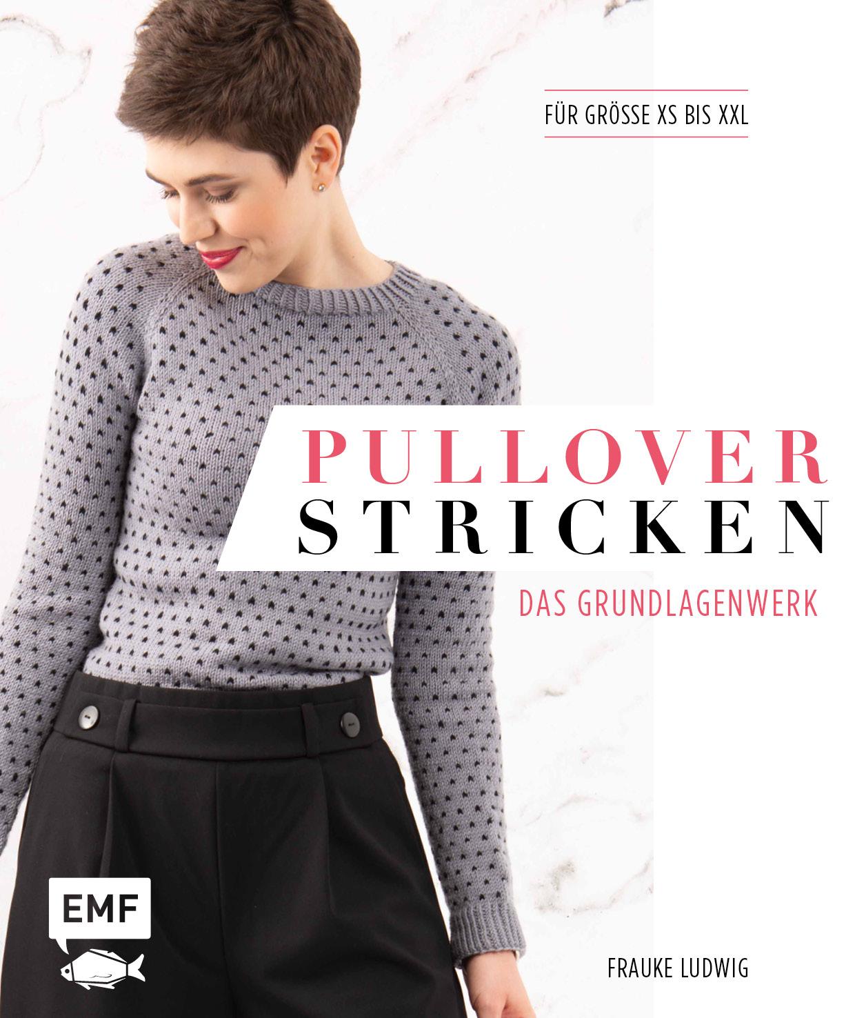 Vorderes Coverbild Pullover stricken - Das Grundlagenwerk