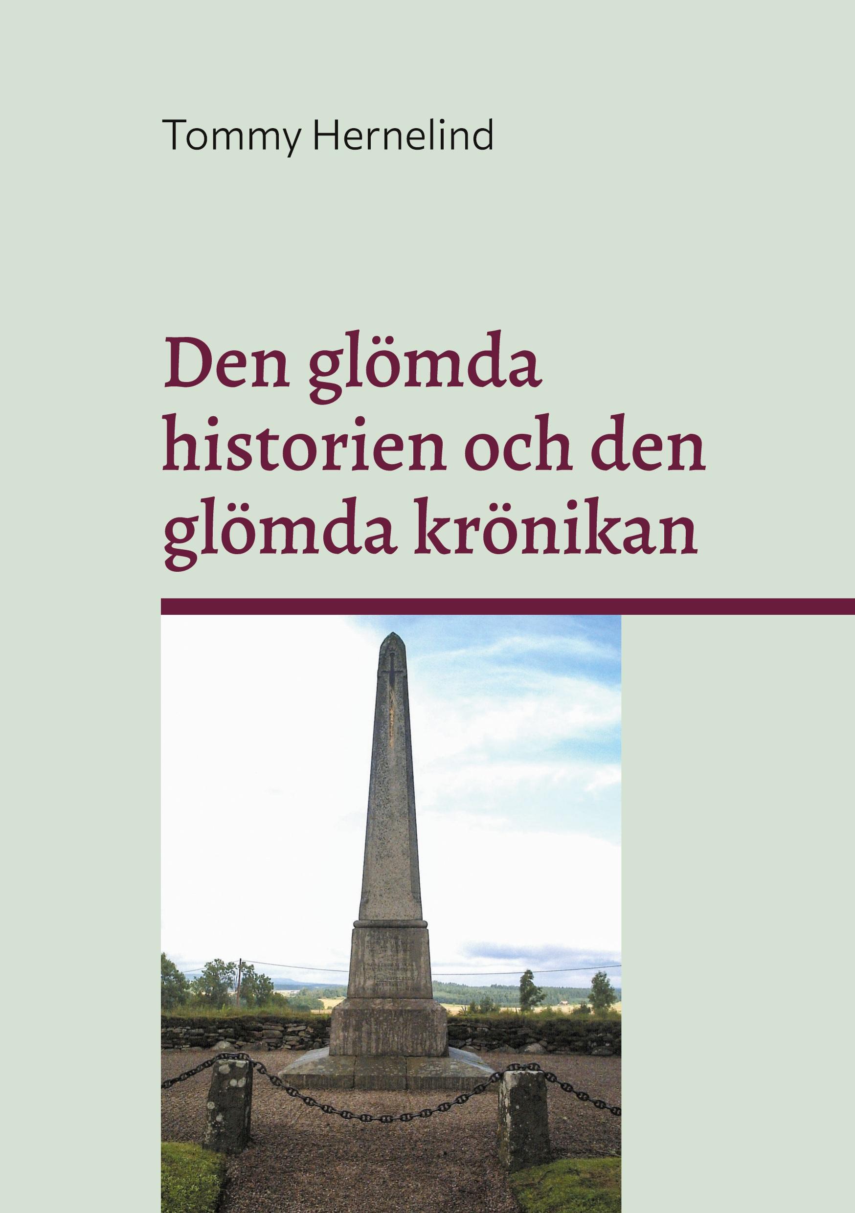 Vorderes Coverbild Den glömda historien och den glömda krönikan