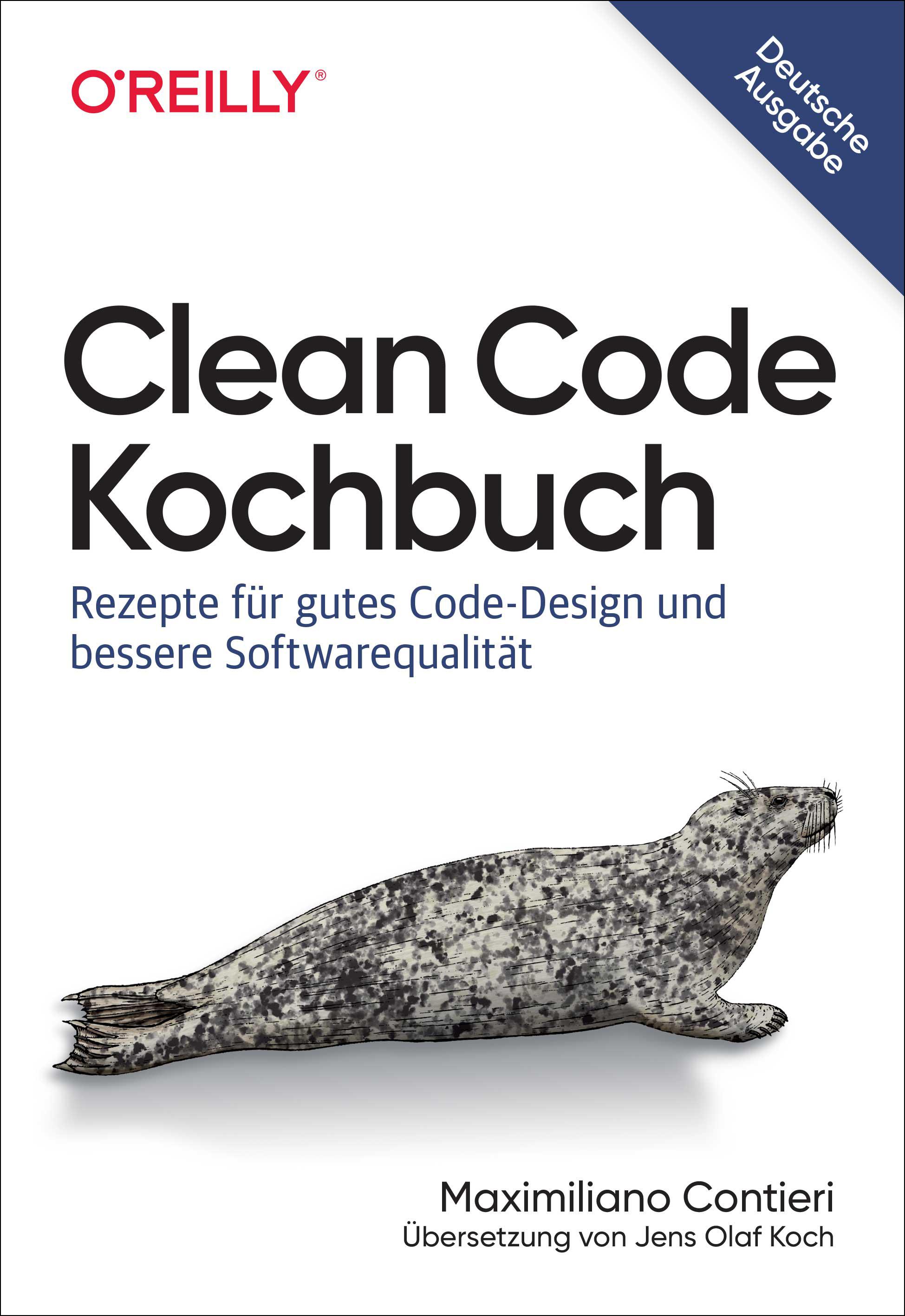 Vorderes Coverbild Clean Code Kochbuch