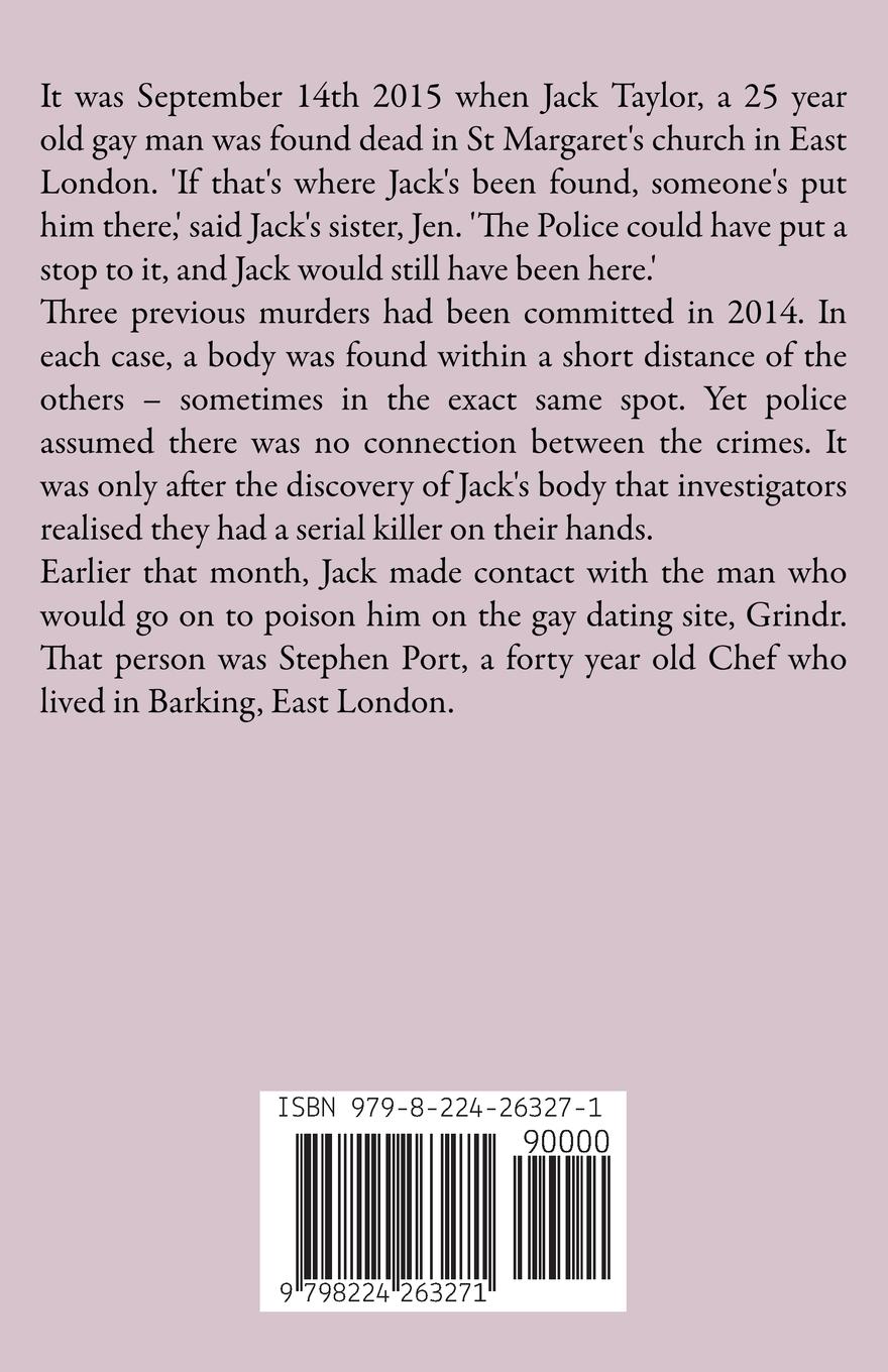 Rückseitencover Stephen Port, Serial Killer