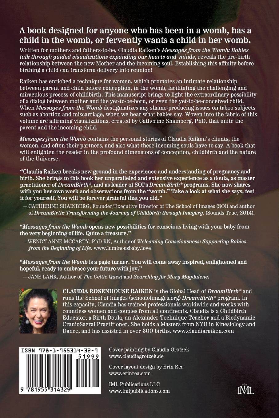 Rückseitencover Messages from the Womb