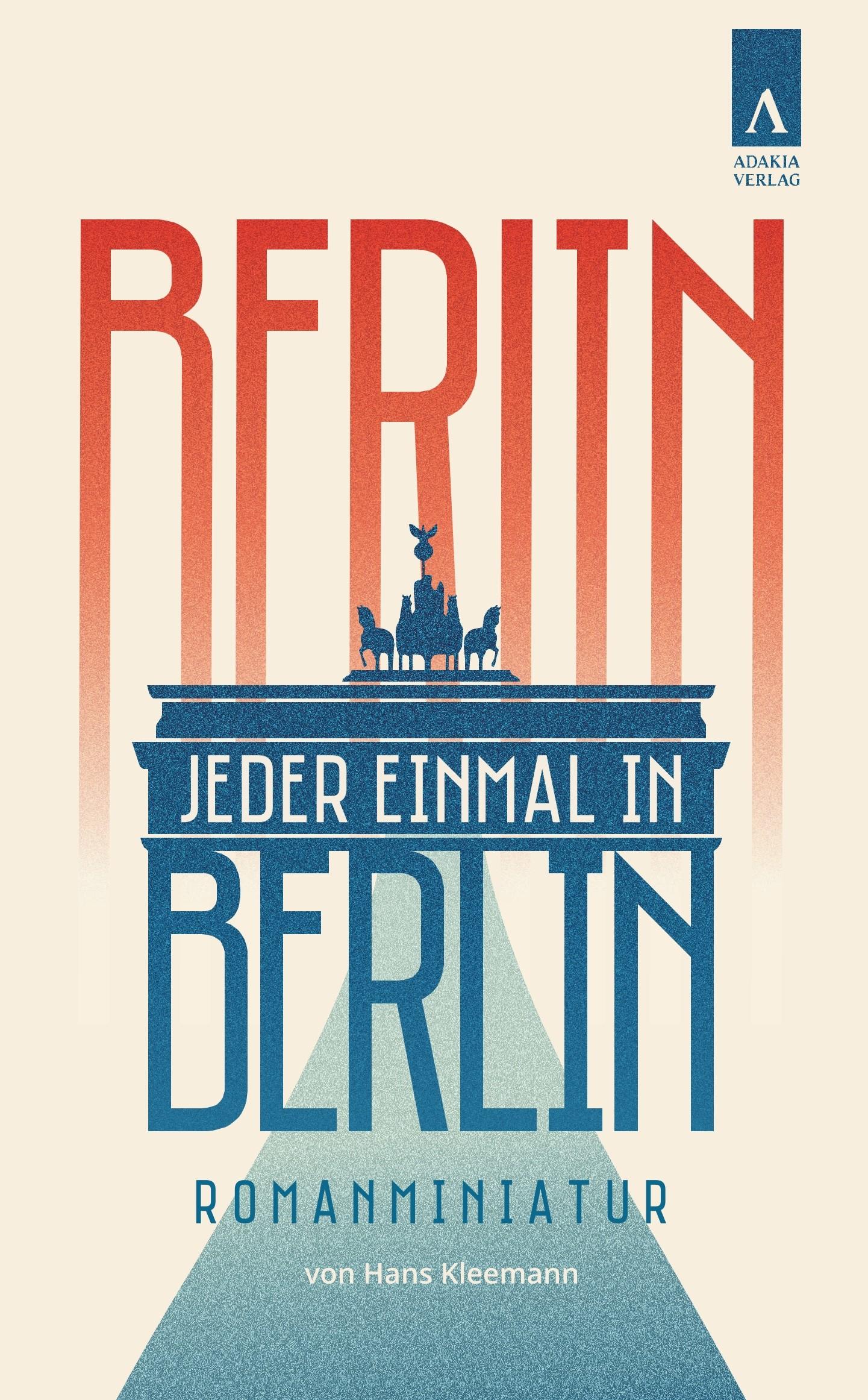 Vorderes Coverbild Jeder einmal in Berlin
