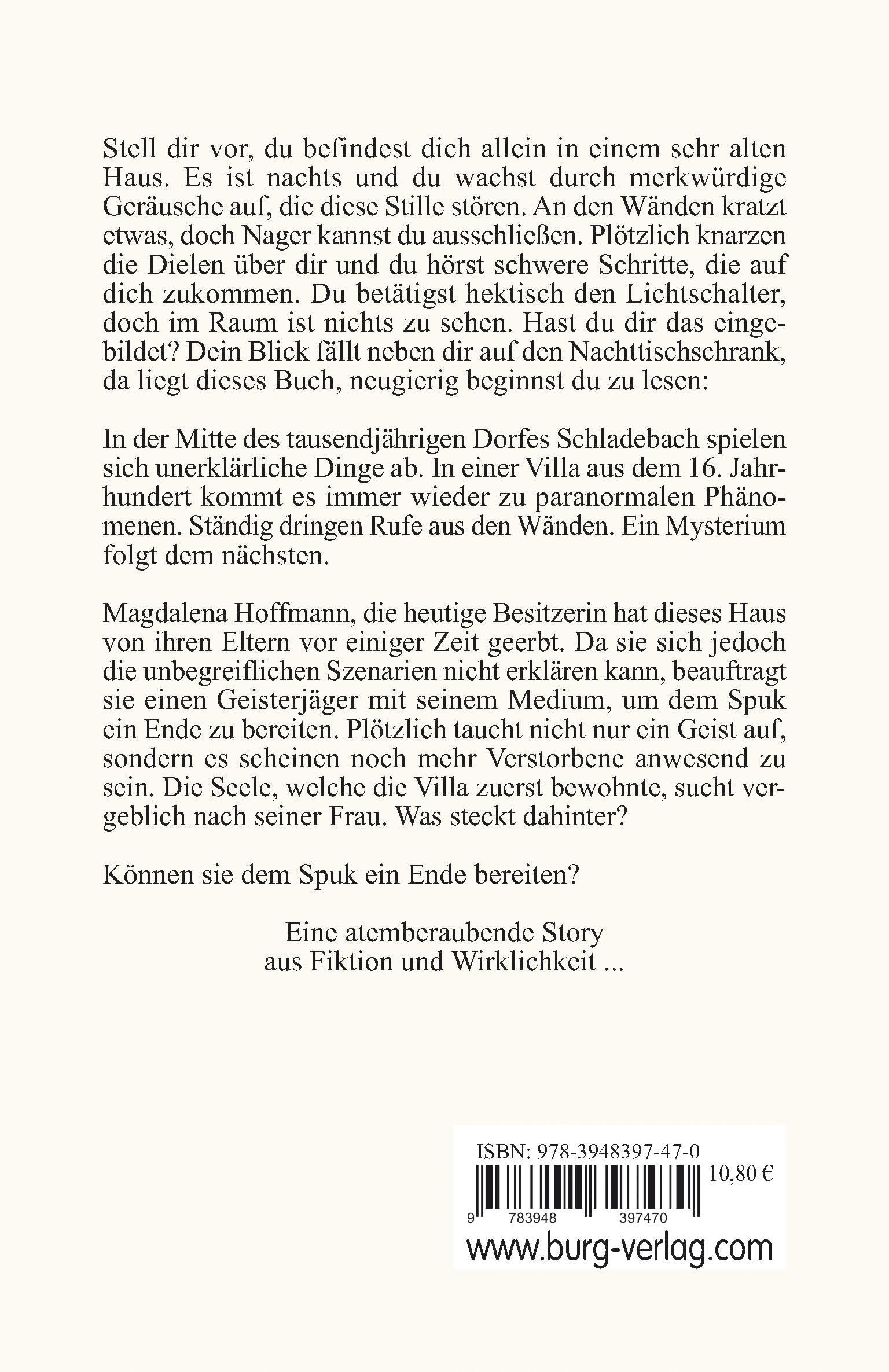 Rückseitencover Zum weißen Lämmchen