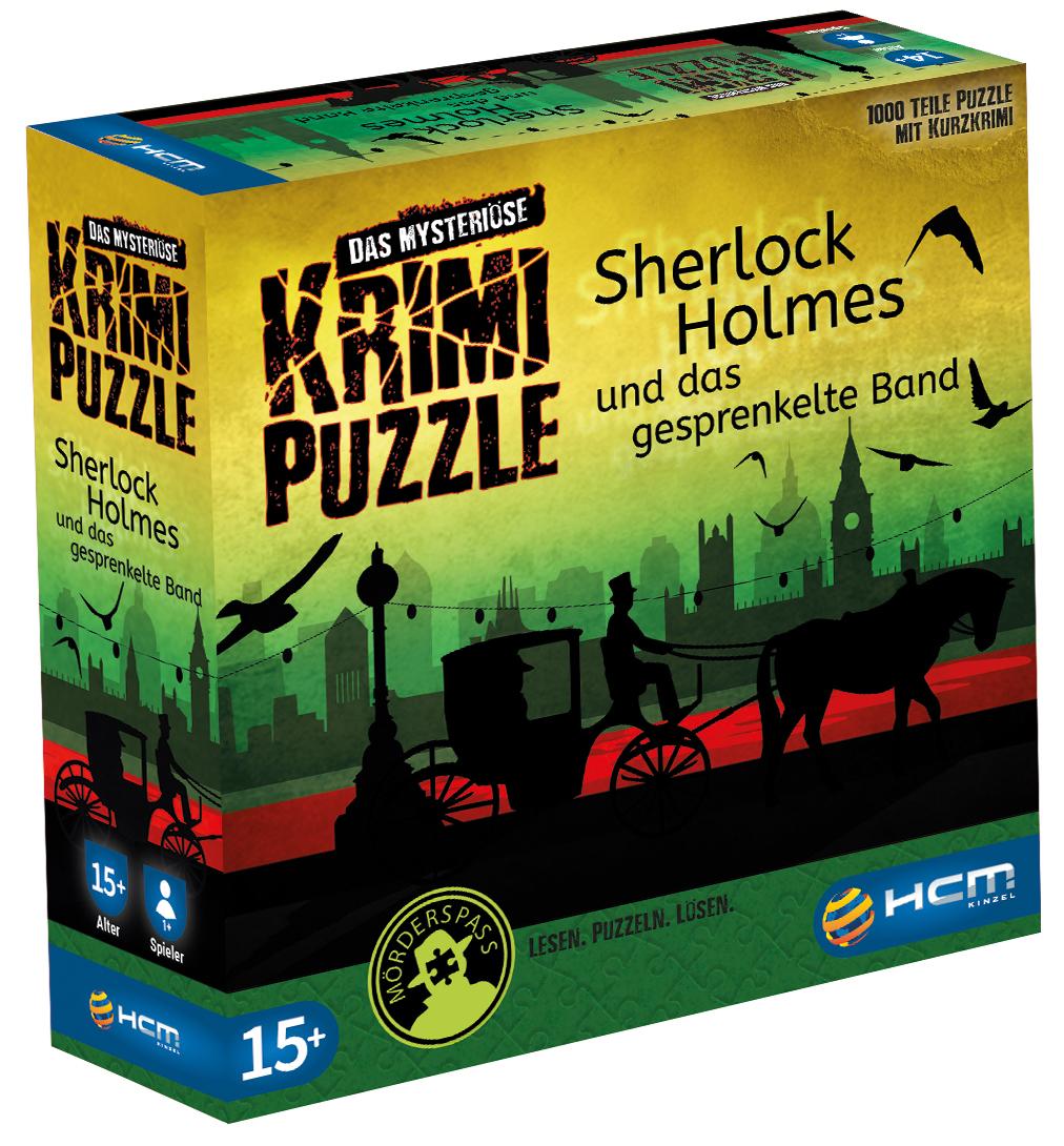 Vorderes Coverbild Sherlock Holmes - Das mysteriöse Krimi Puzzle - 1000 T