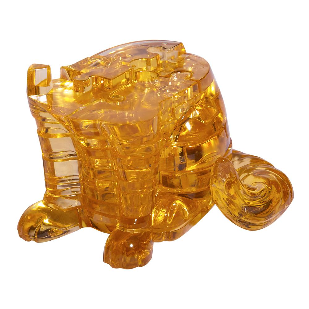 Beispielinhalt (Bild) Crystal Puzzle - Golden Retriever - 41 Teile