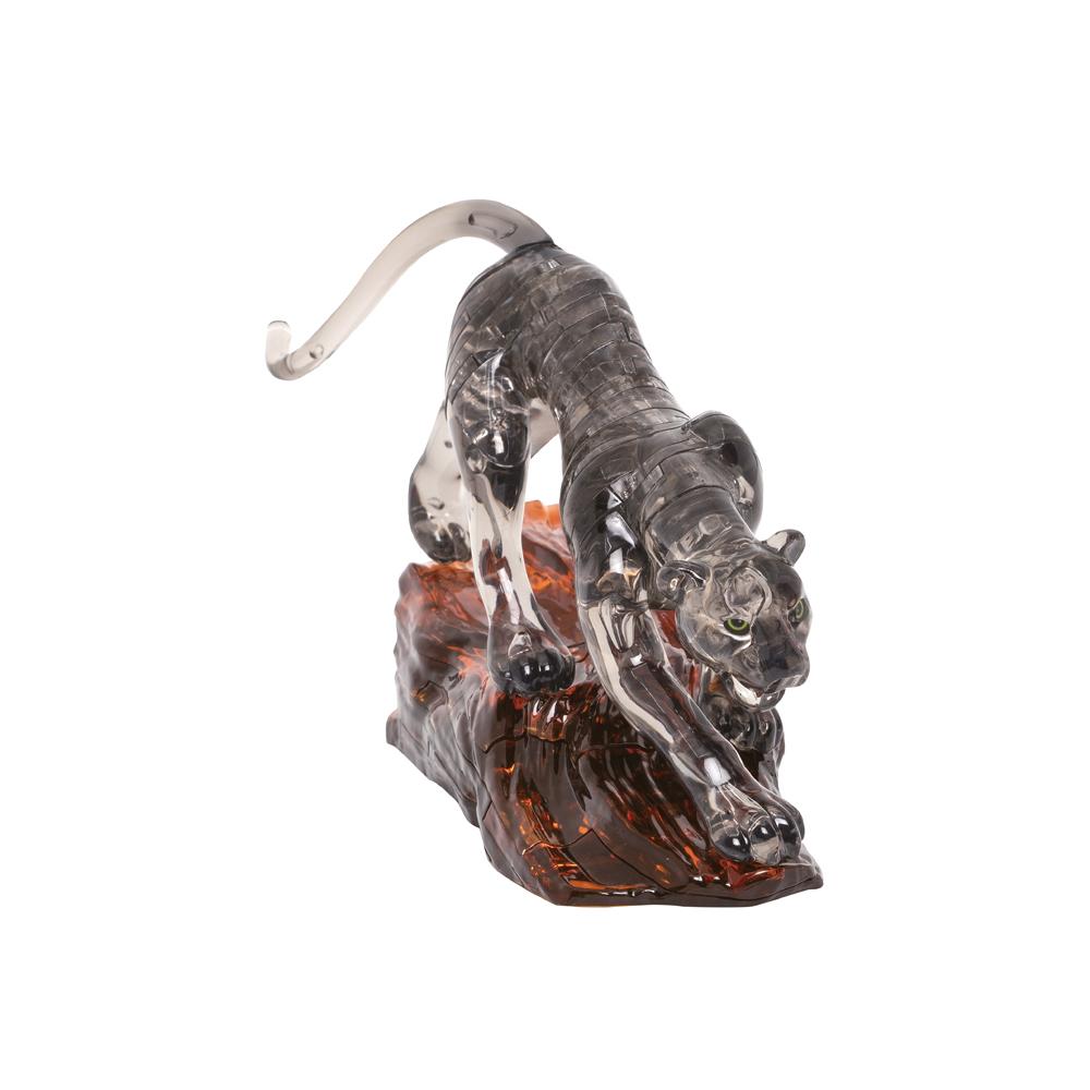 Beispielinhalt (Bild) Crystal Puzzle - Panther - 39 Teile
