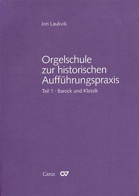 Vorderes Coverbild Orgelschule zur historischen Aufführungspraxis 01