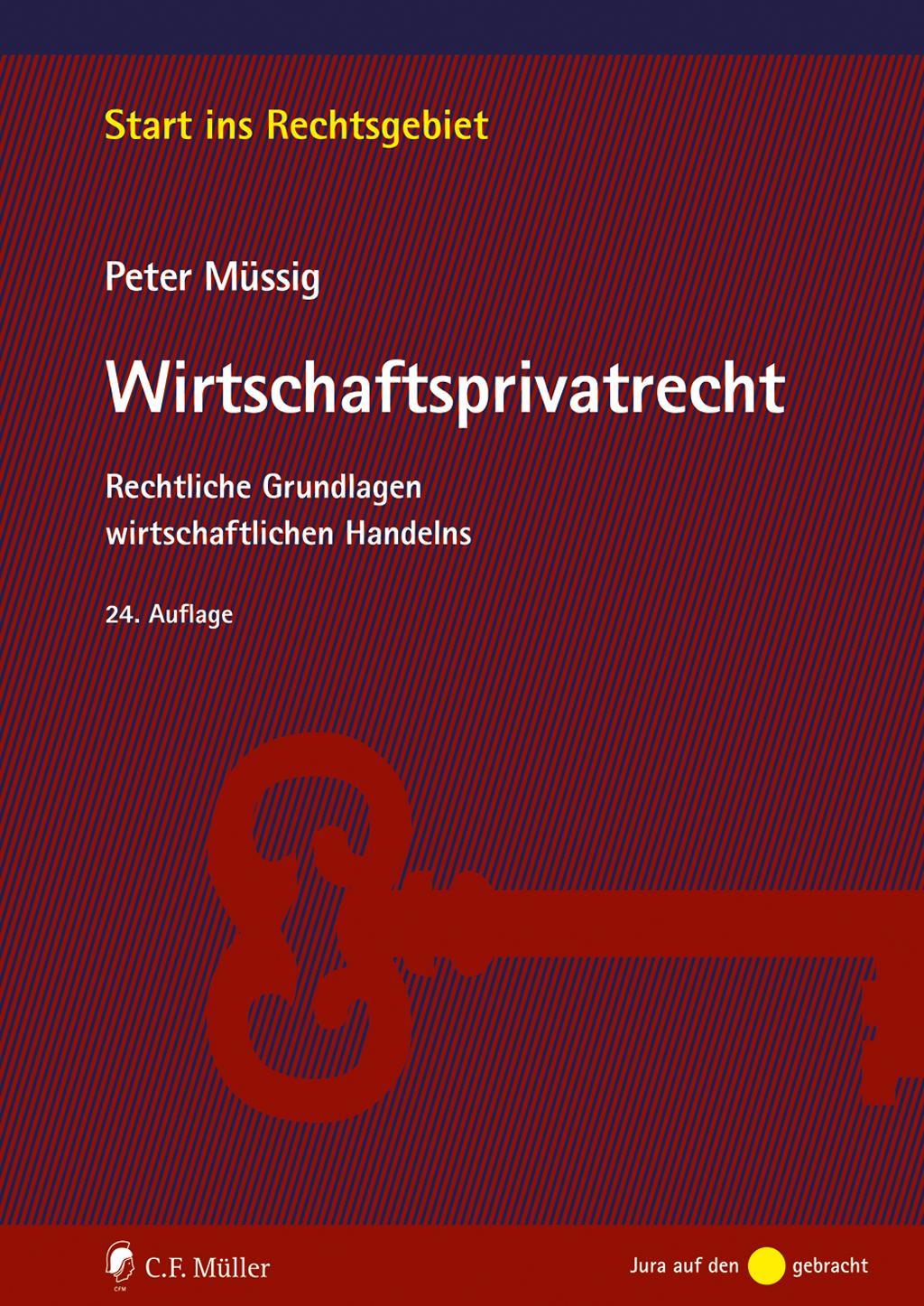 Vorderes Coverbild Wirtschaftsprivatrecht