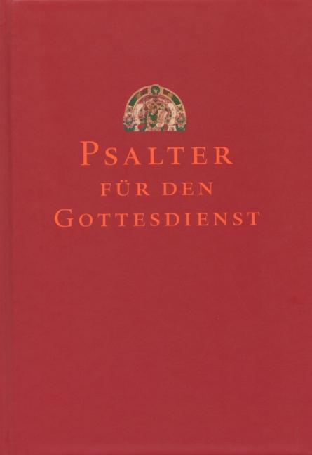 Vorderes Coverbild Psalter für den Gottesdienst