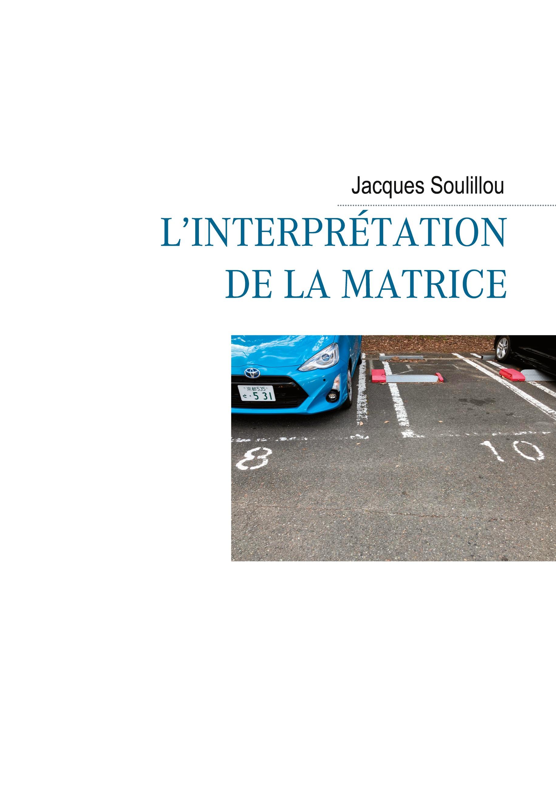 Vorderes Coverbild L'interprétation de la matrice