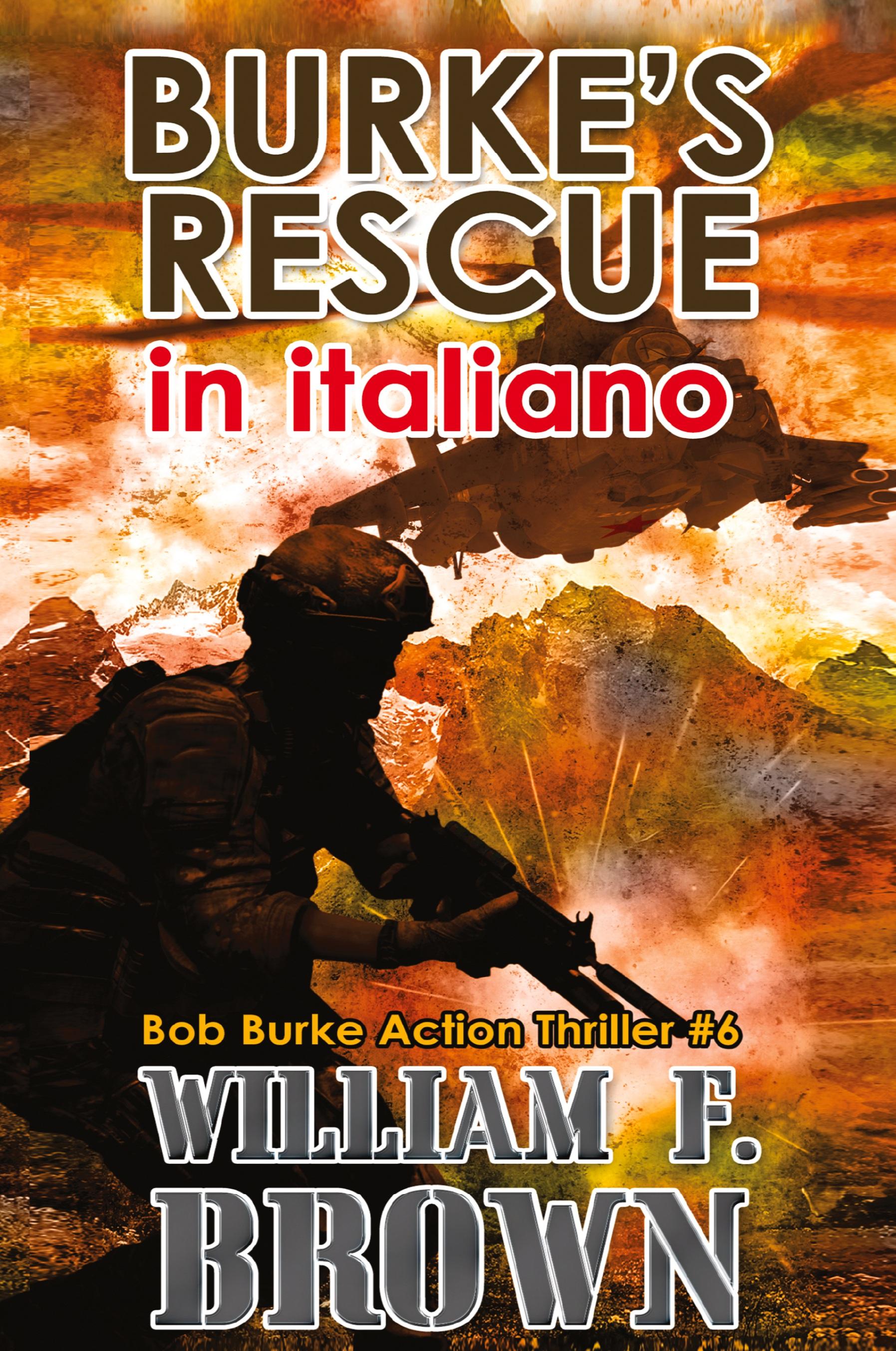 Vorderes Coverbild Burke's Rescue, in italiano