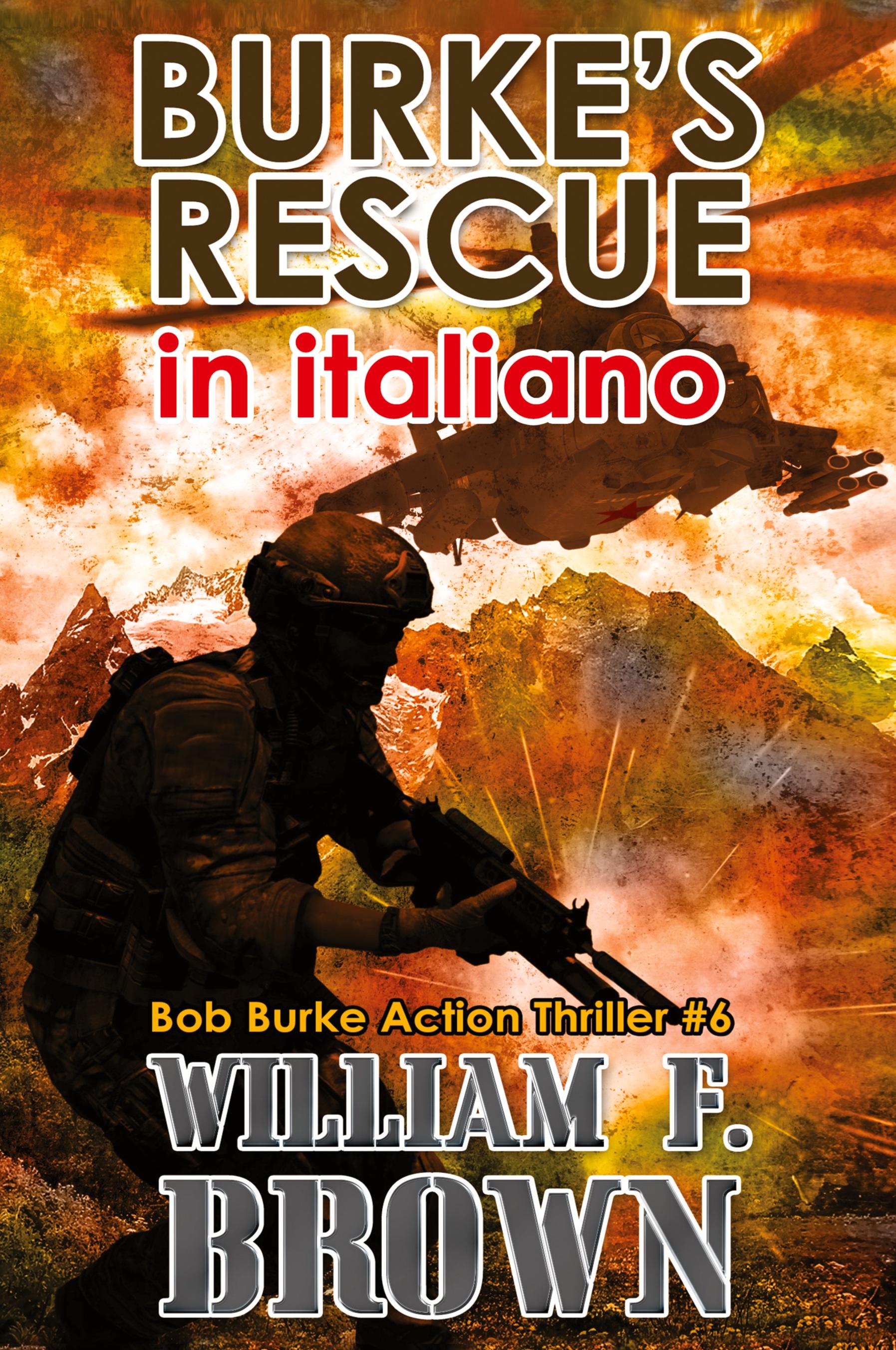 Vorderes Coverbild Burke's Rescue, in italiano