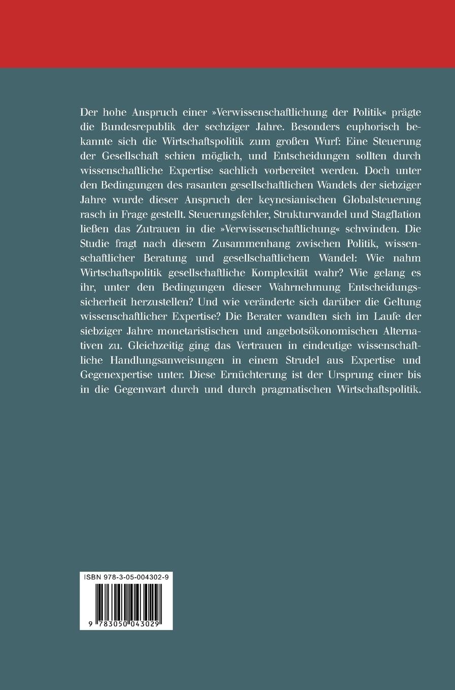 Rückseitencover Die große Ernüchterung